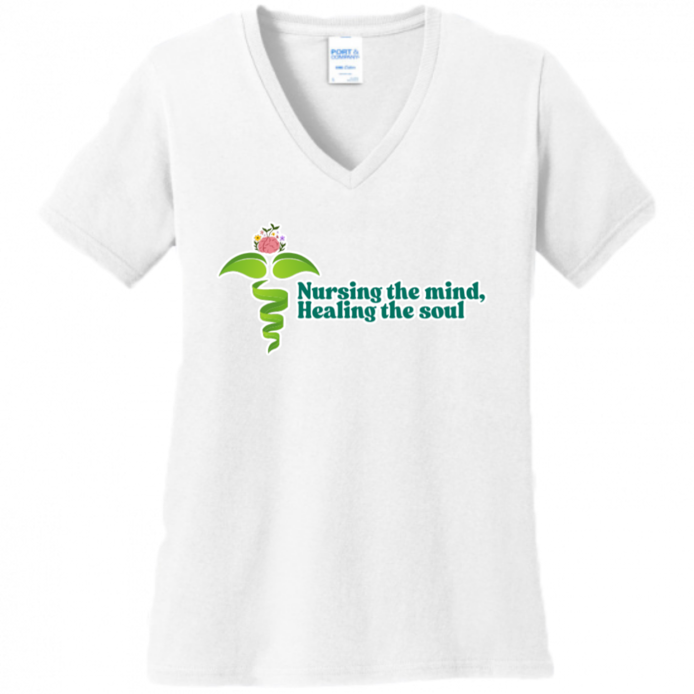 Nursing the Mind, Healing the Soul Women's Shirt