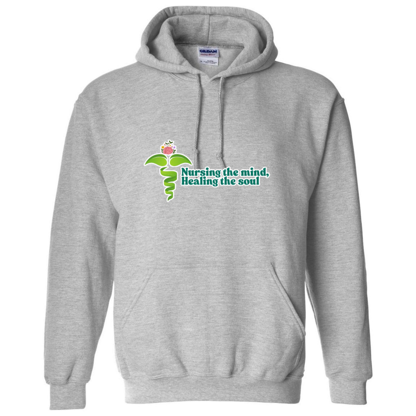 Nursing the Mind, Healing the Soul Hooded Sweatshirt