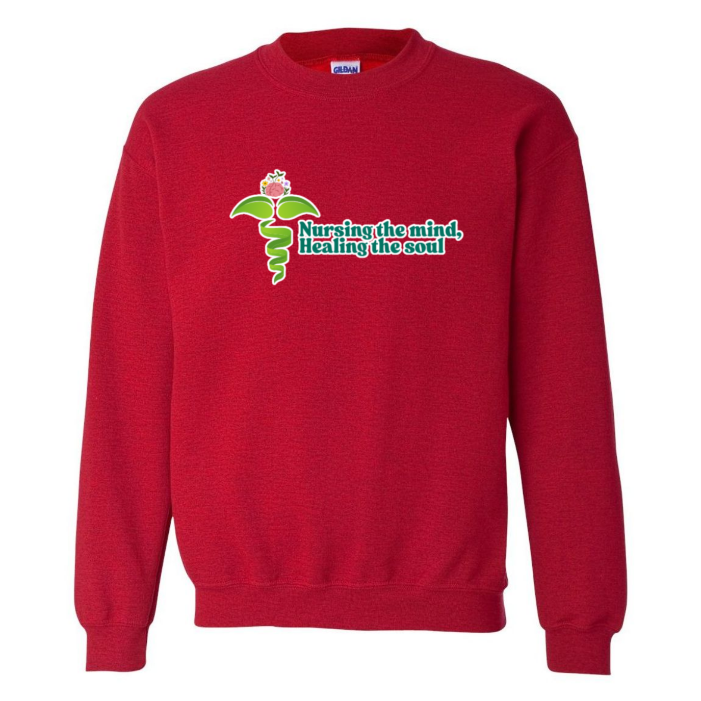 Nursing the Mind, Healing the Soul Crewneck Sweatshirt