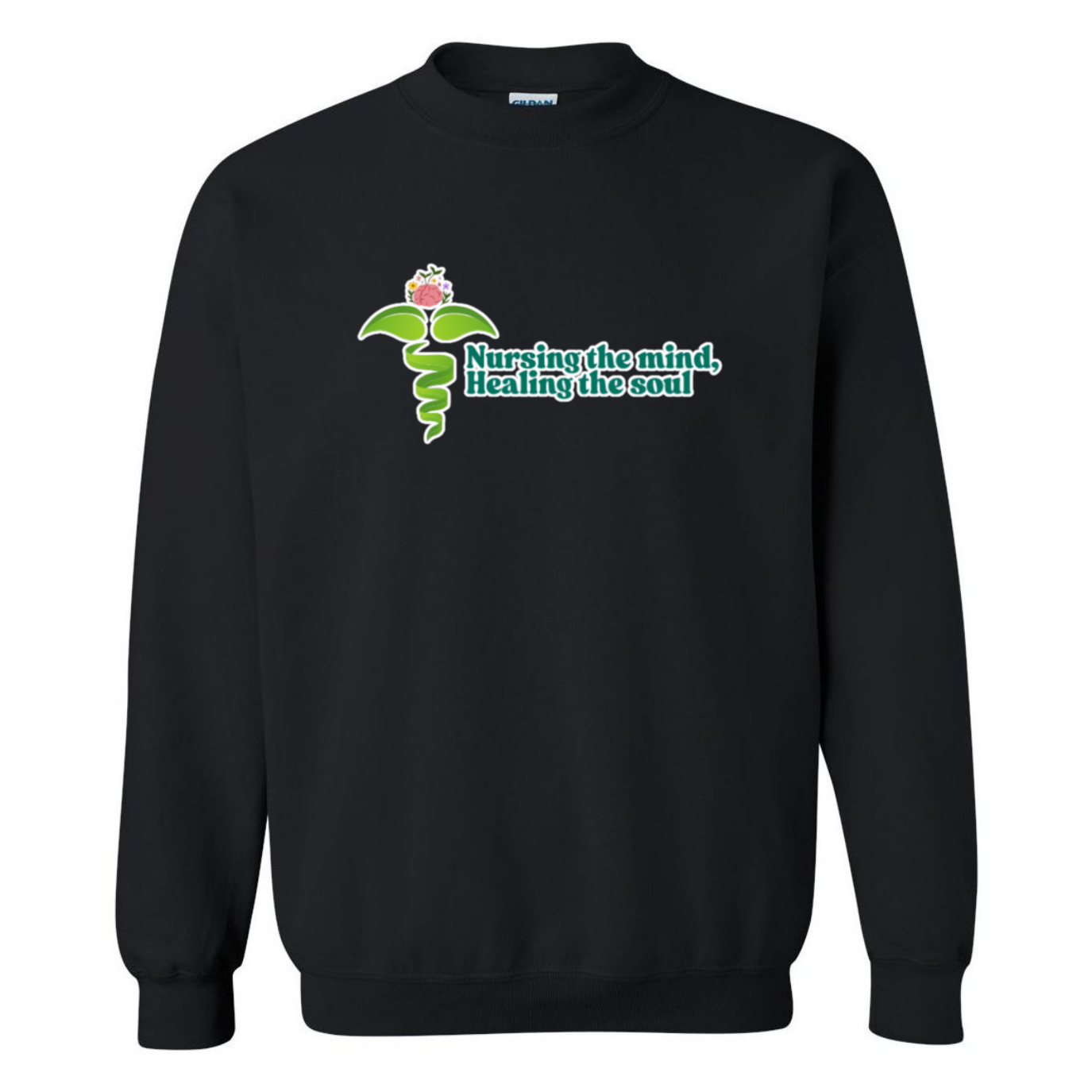 Nursing the Mind, Healing the Soul Crewneck Sweatshirt
