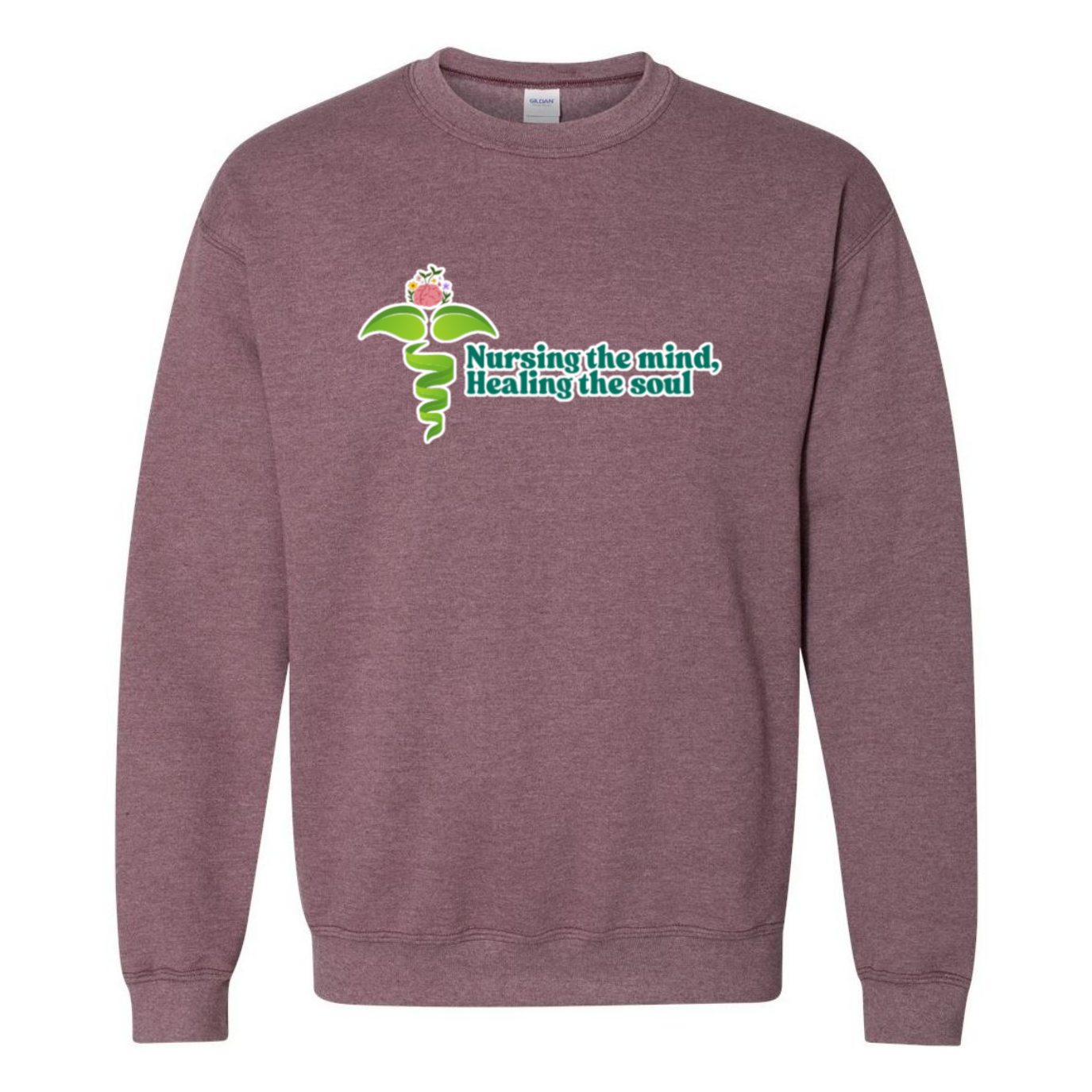 Nursing the Mind, Healing the Soul Crewneck Sweatshirt