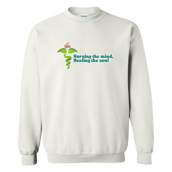 Nursing the Mind, Healing the Soul Crewneck Sweatshirt