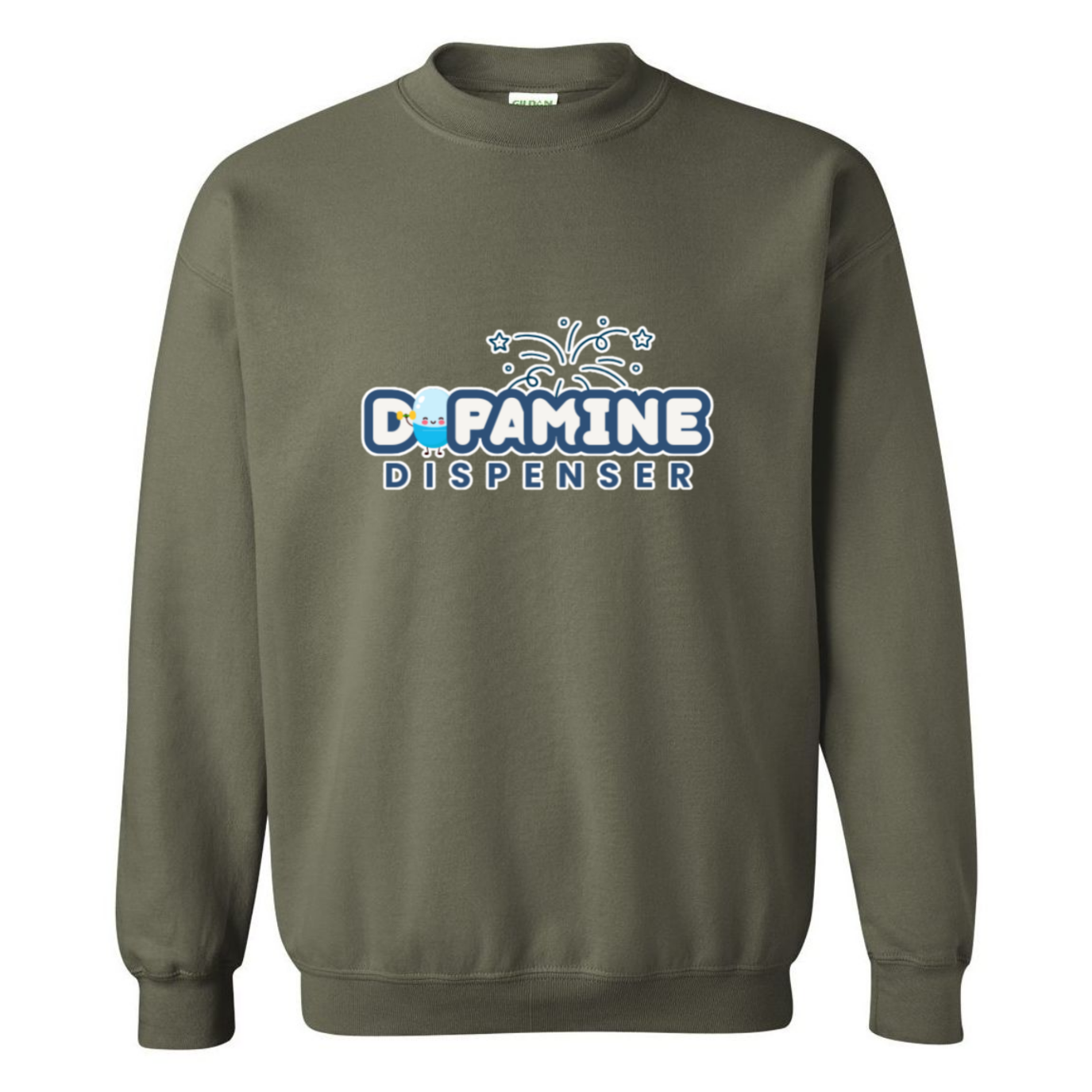 Dopamine Dispenser Crewneck Sweatshirt
