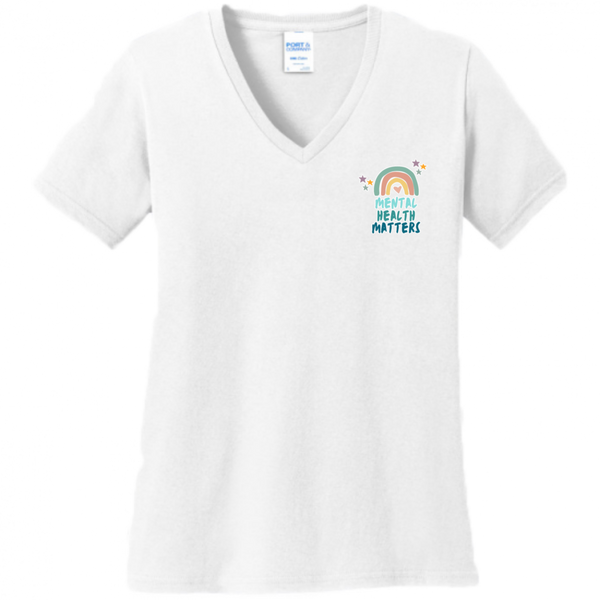 Mental Health Matters Left Chest Design Women's Shirt