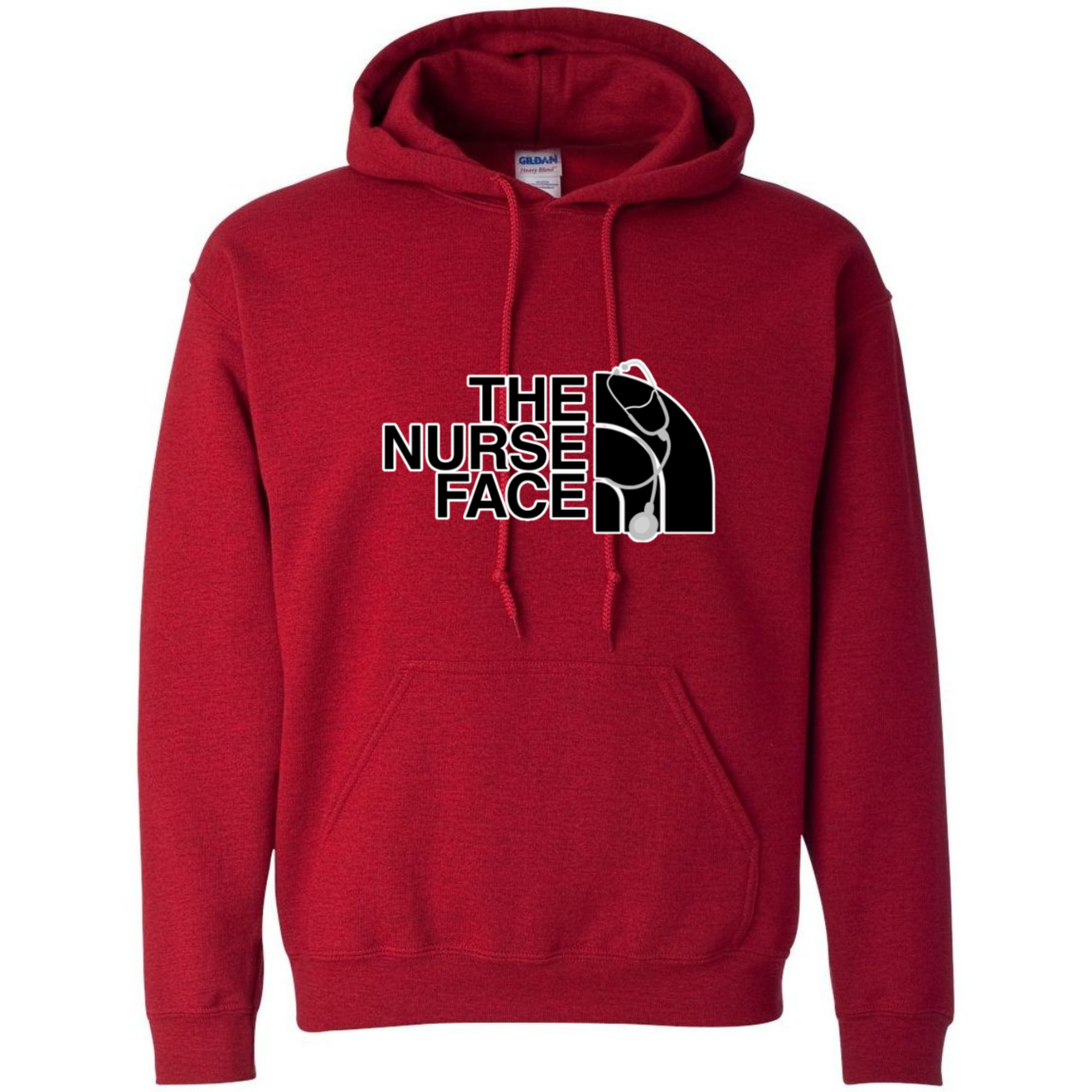 The Nurse Face Hooded Sweatshirt