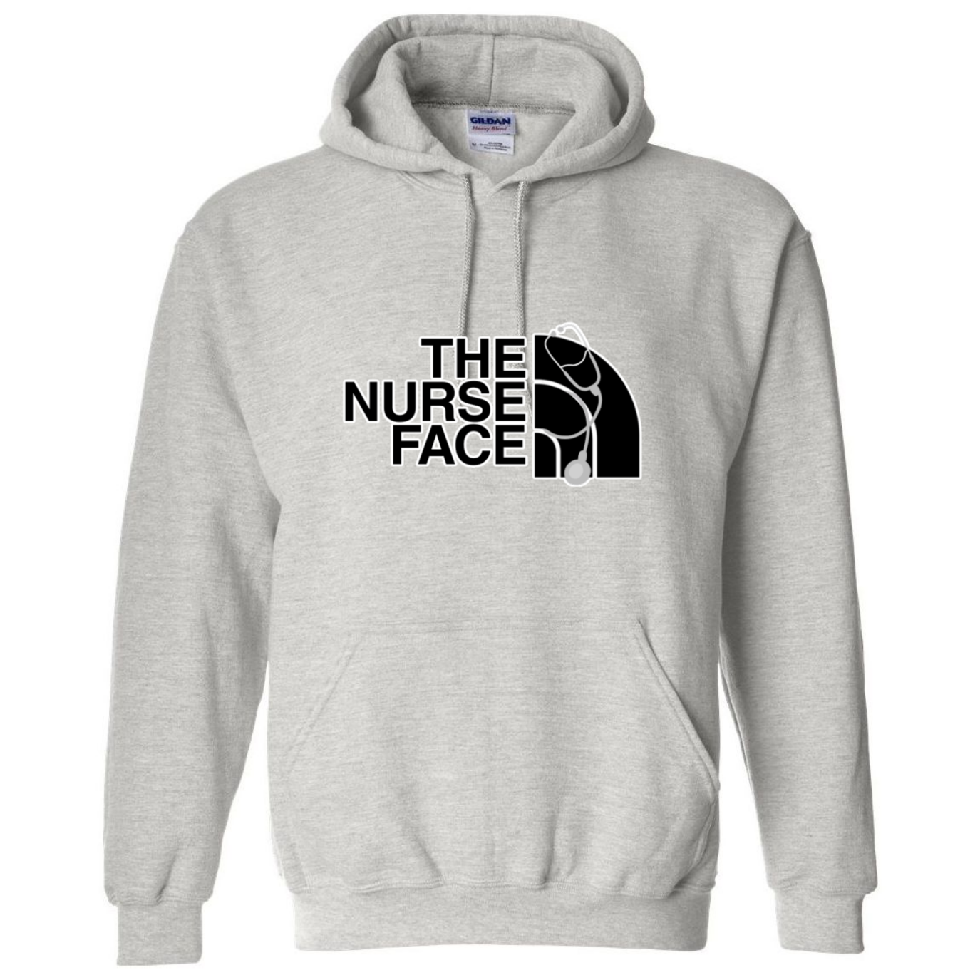 The Nurse Face Hooded Sweatshirt