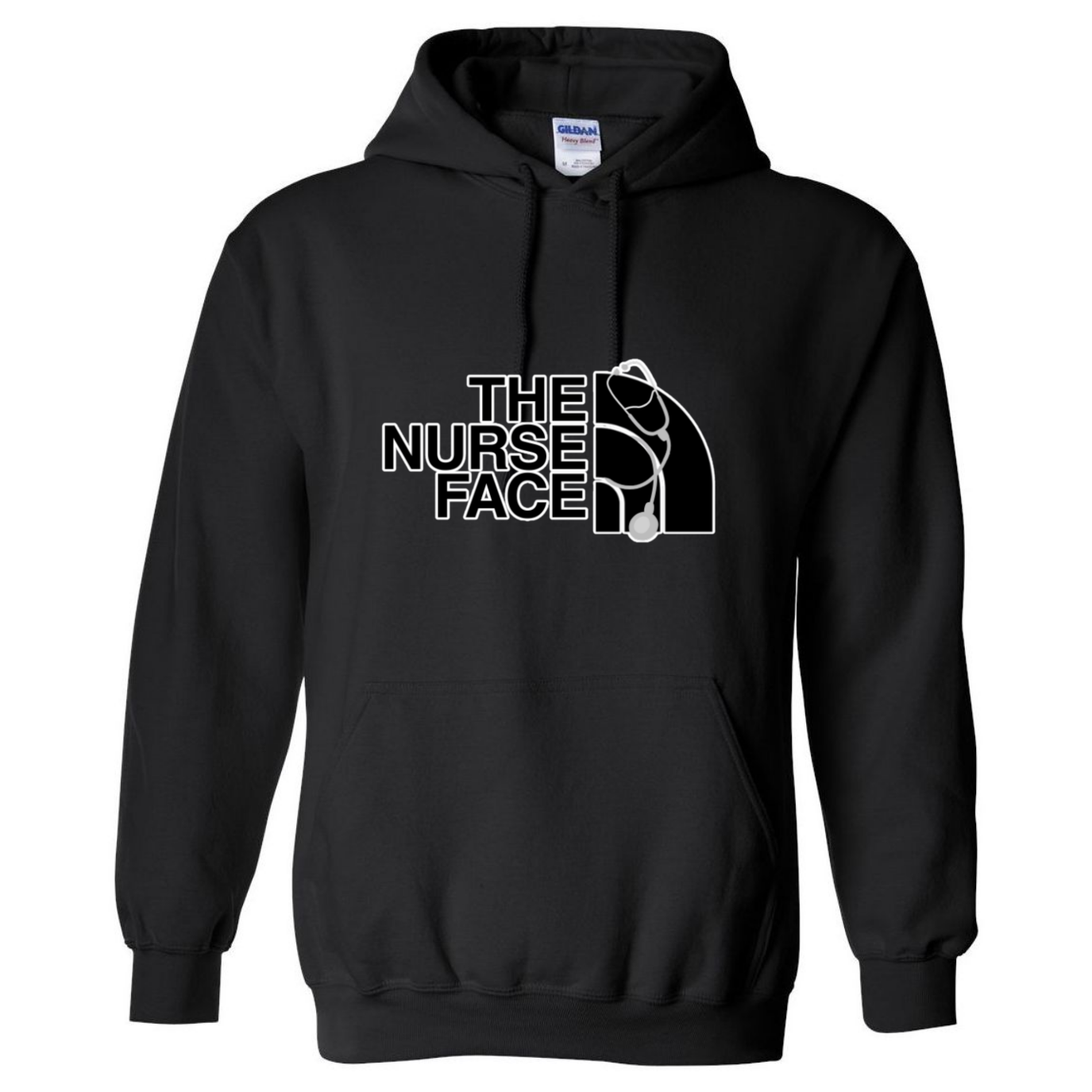 The Nurse Face Hooded Sweatshirt