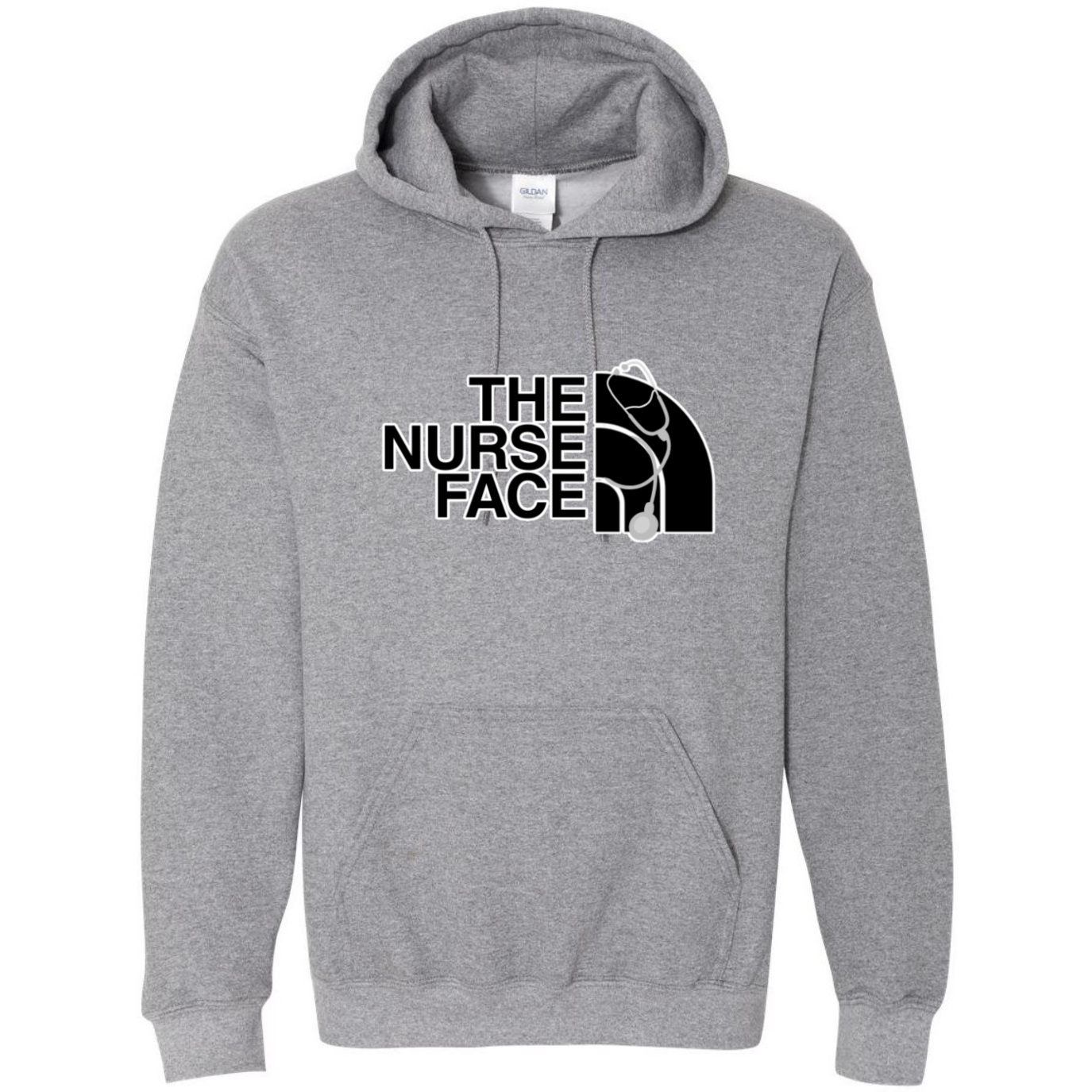 The Nurse Face Hooded Sweatshirt