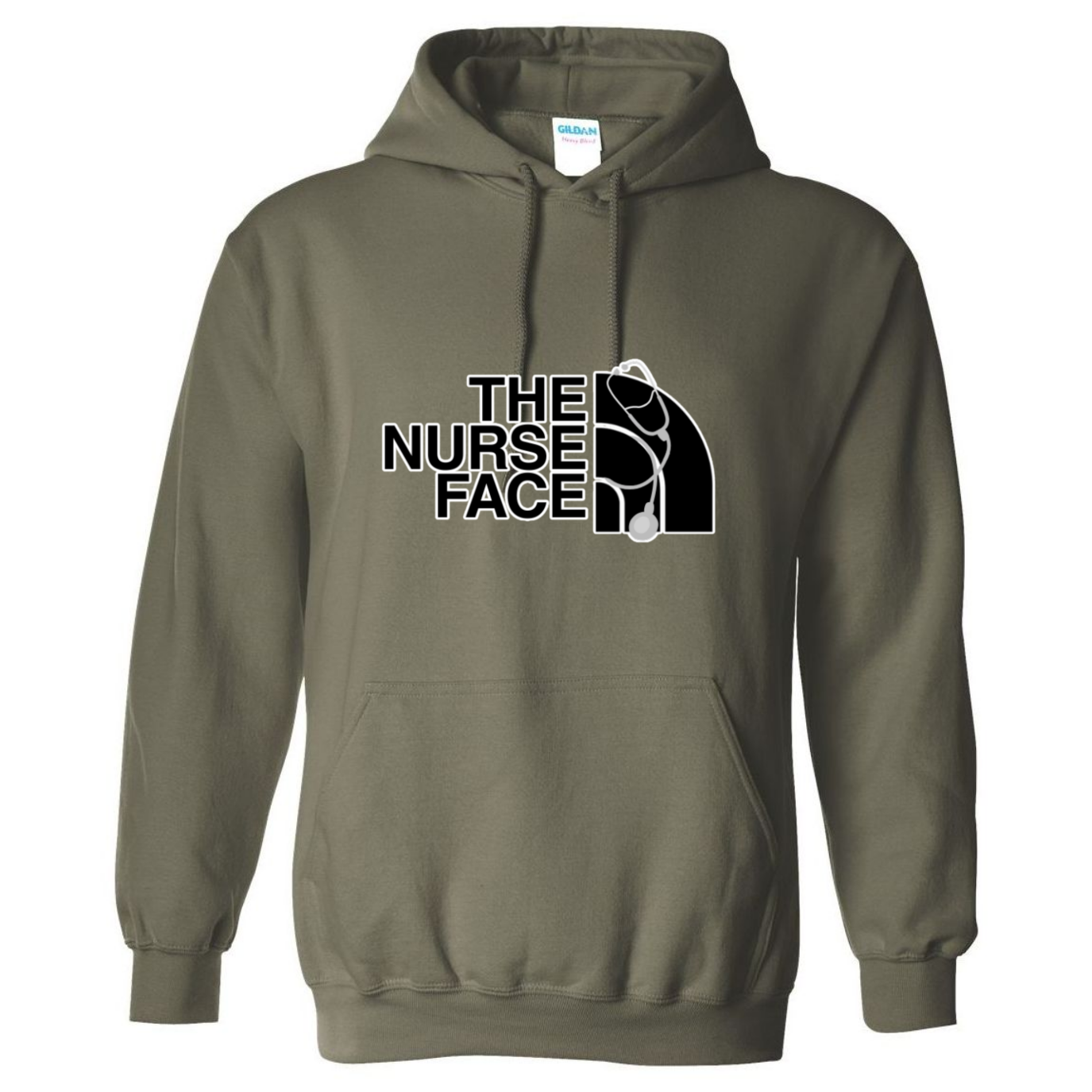 The Nurse Face Hooded Sweatshirt