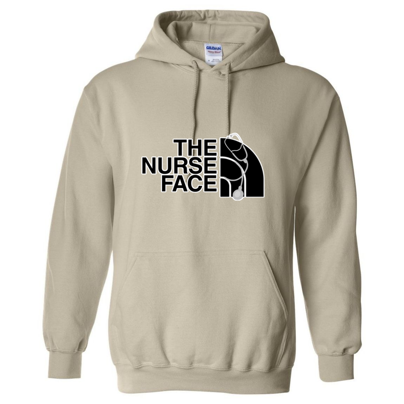 The Nurse Face Hooded Sweatshirt
