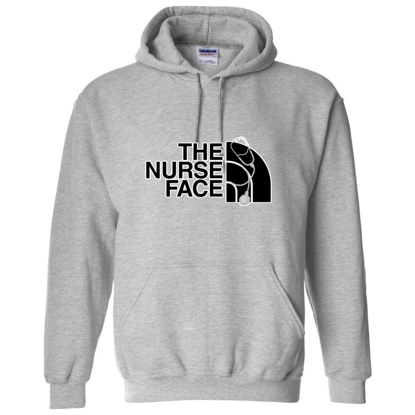 The Nurse Face Hooded Sweatshirt