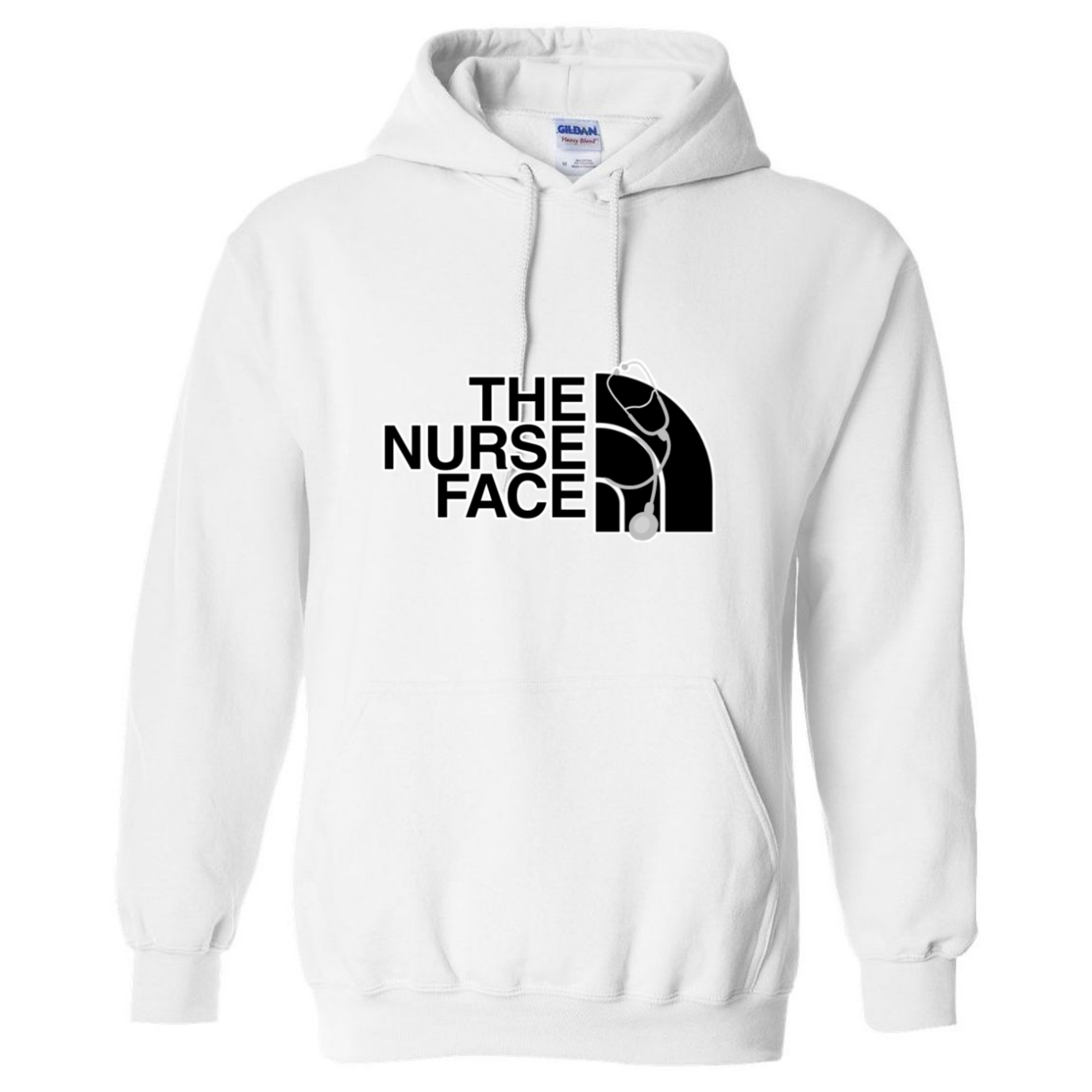 The Nurse Face Hooded Sweatshirt