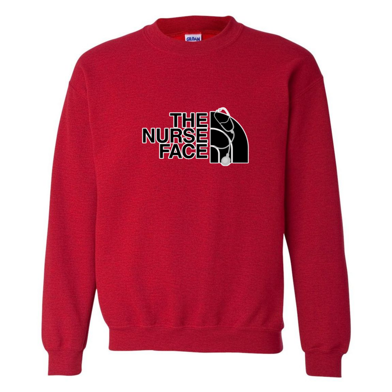 The Nurse Face Crewneck Sweatshirt