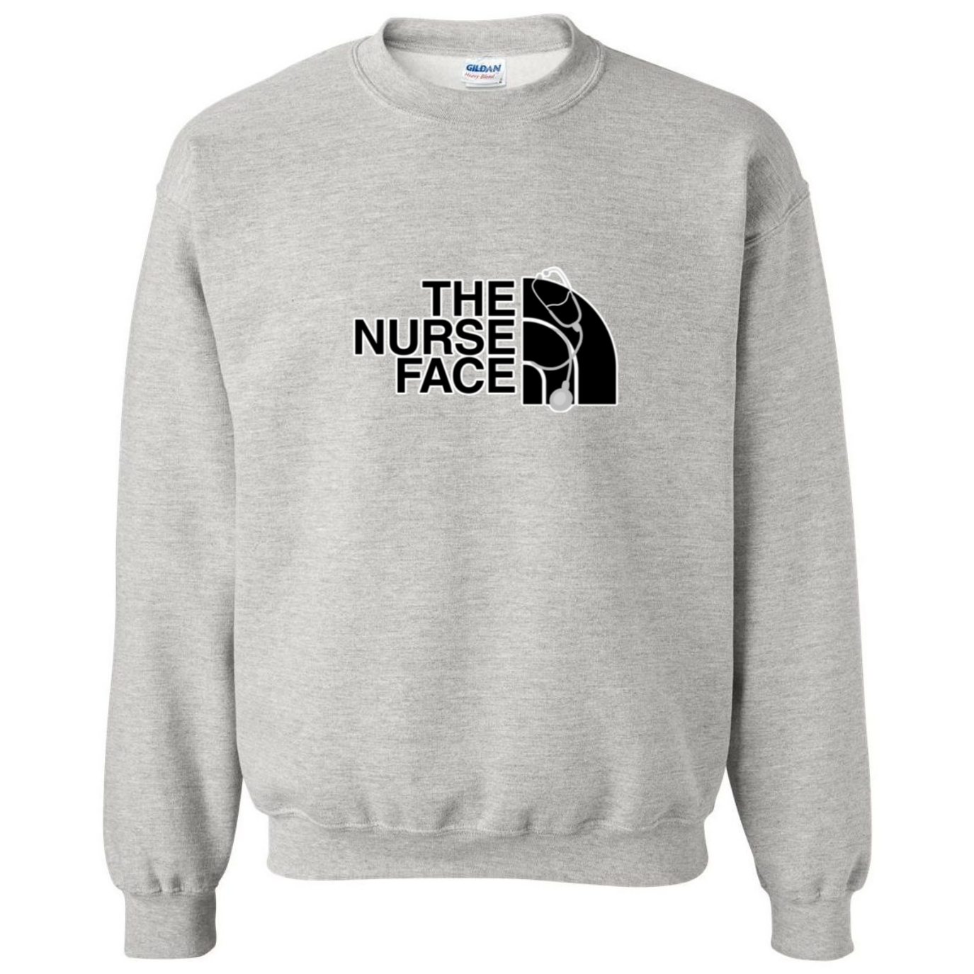 The Nurse Face Crewneck Sweatshirt