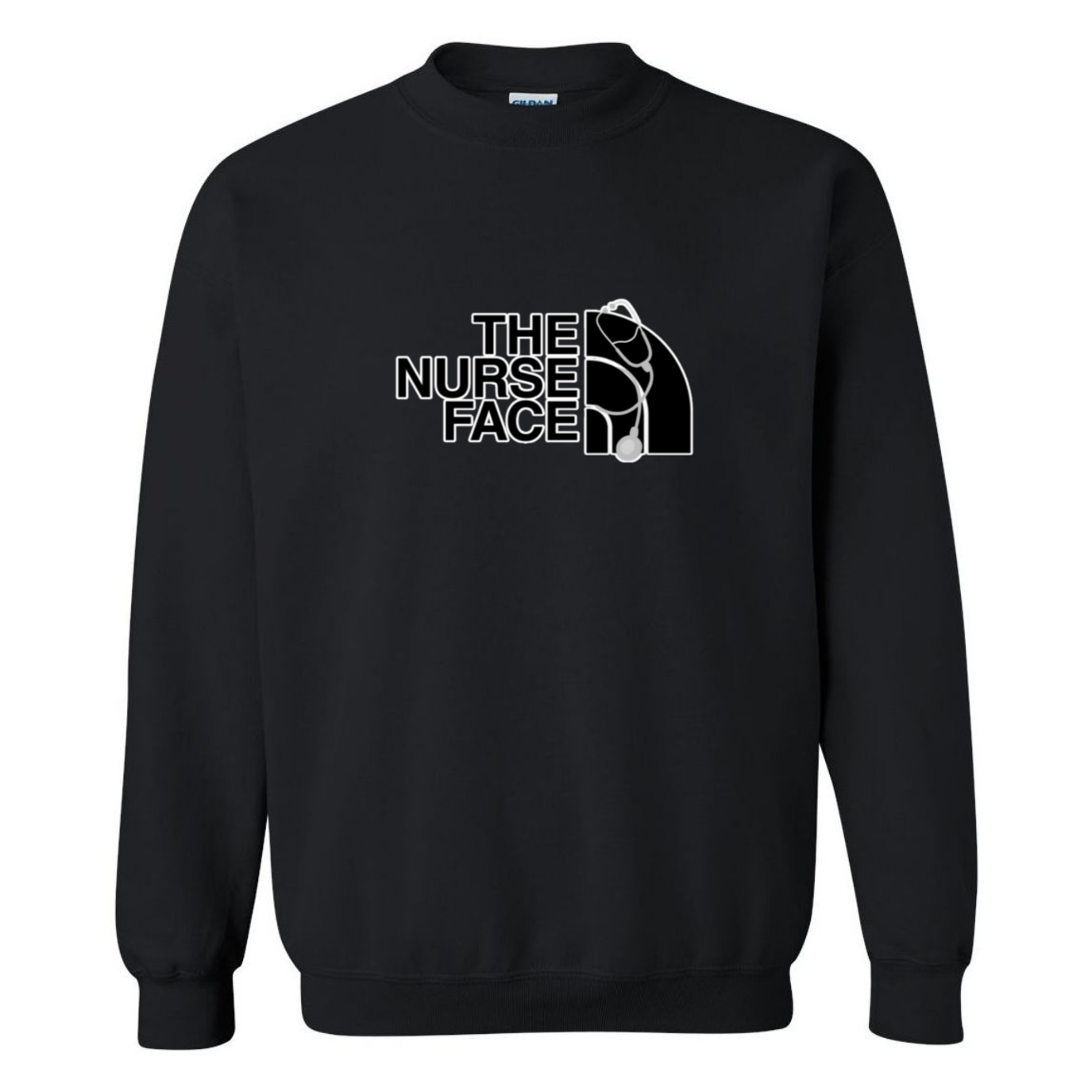 The Nurse Face Crewneck Sweatshirt