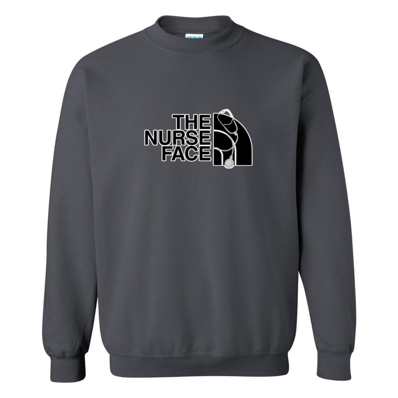 The Nurse Face Crewneck Sweatshirt