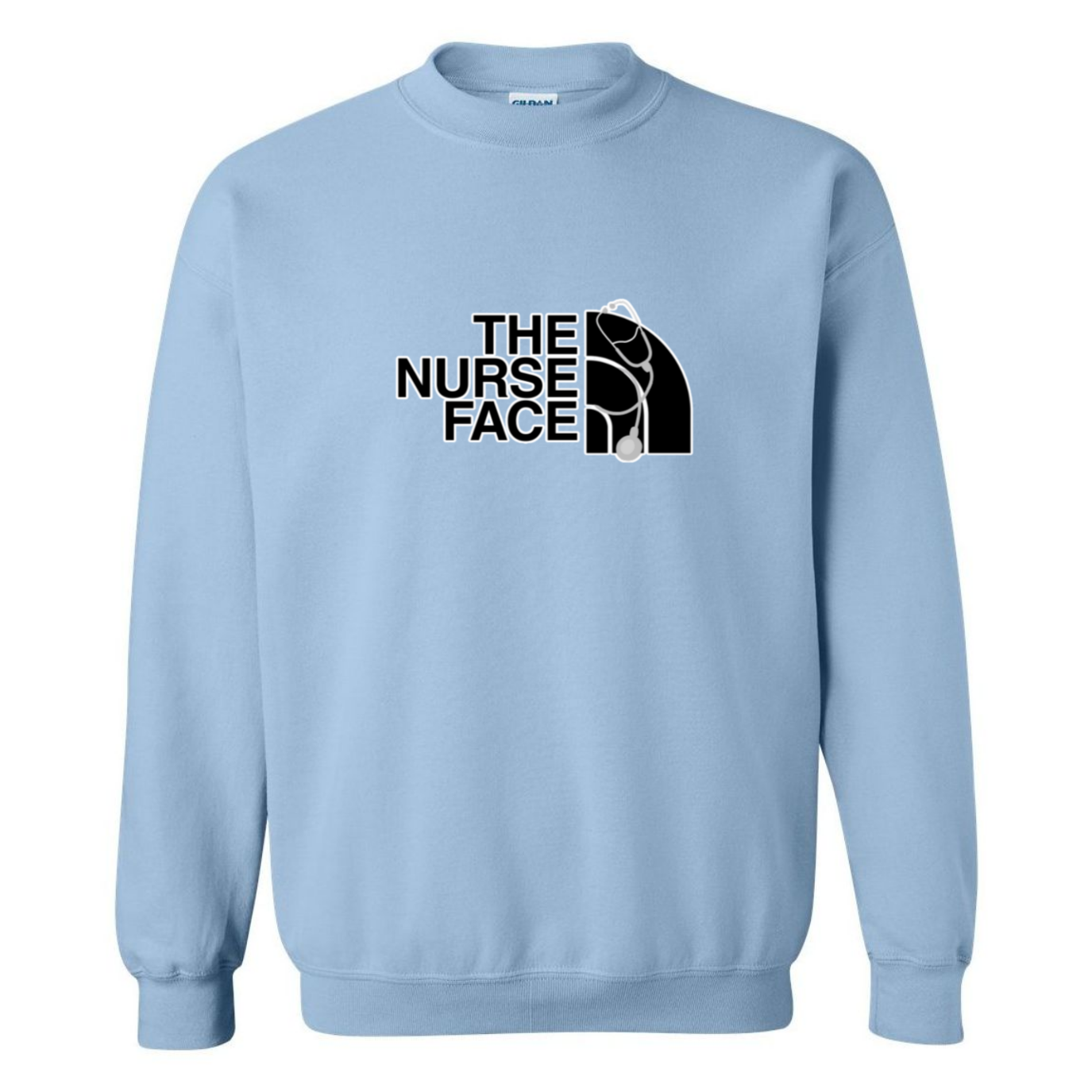 The Nurse Face Crewneck Sweatshirt