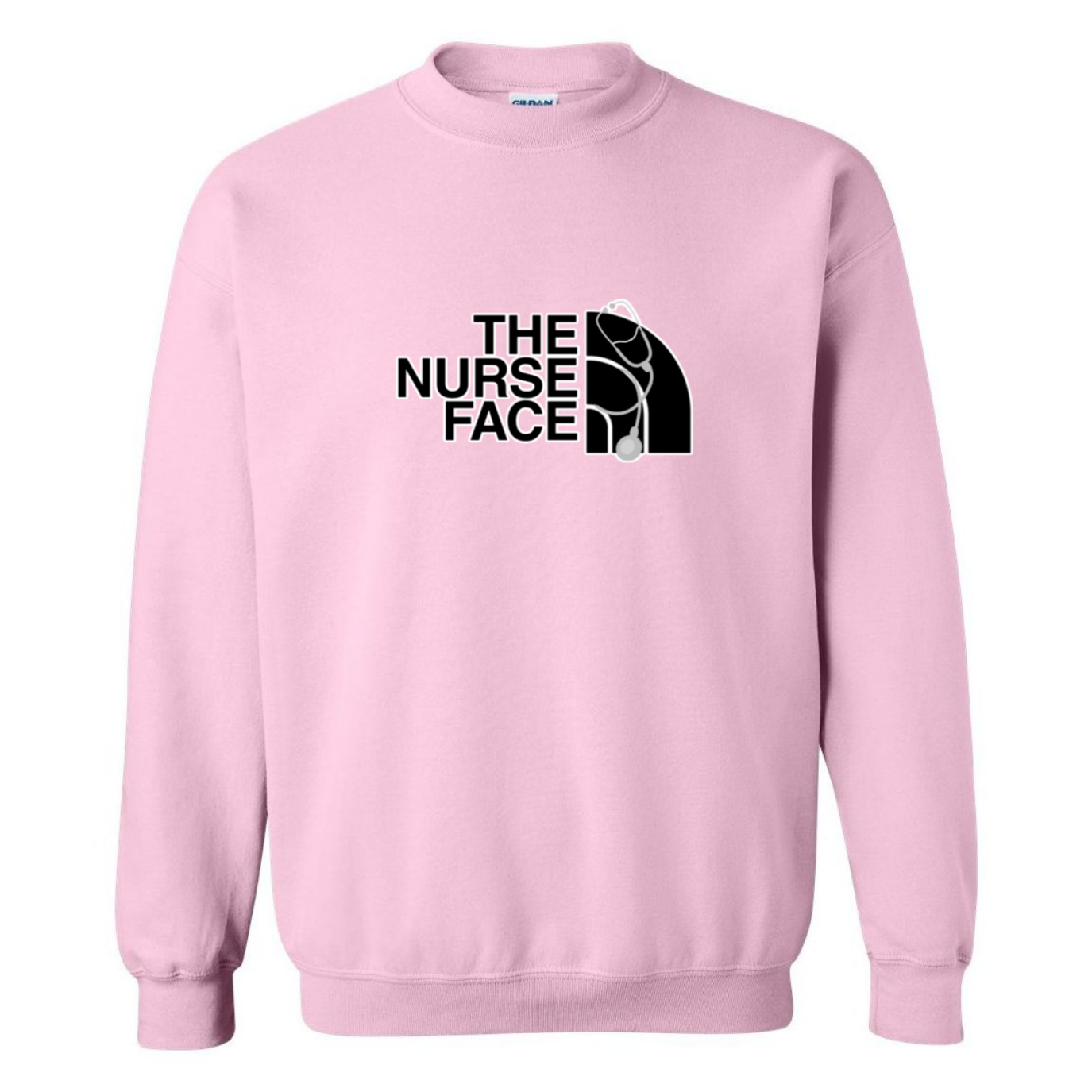 The Nurse Face Crewneck Sweatshirt