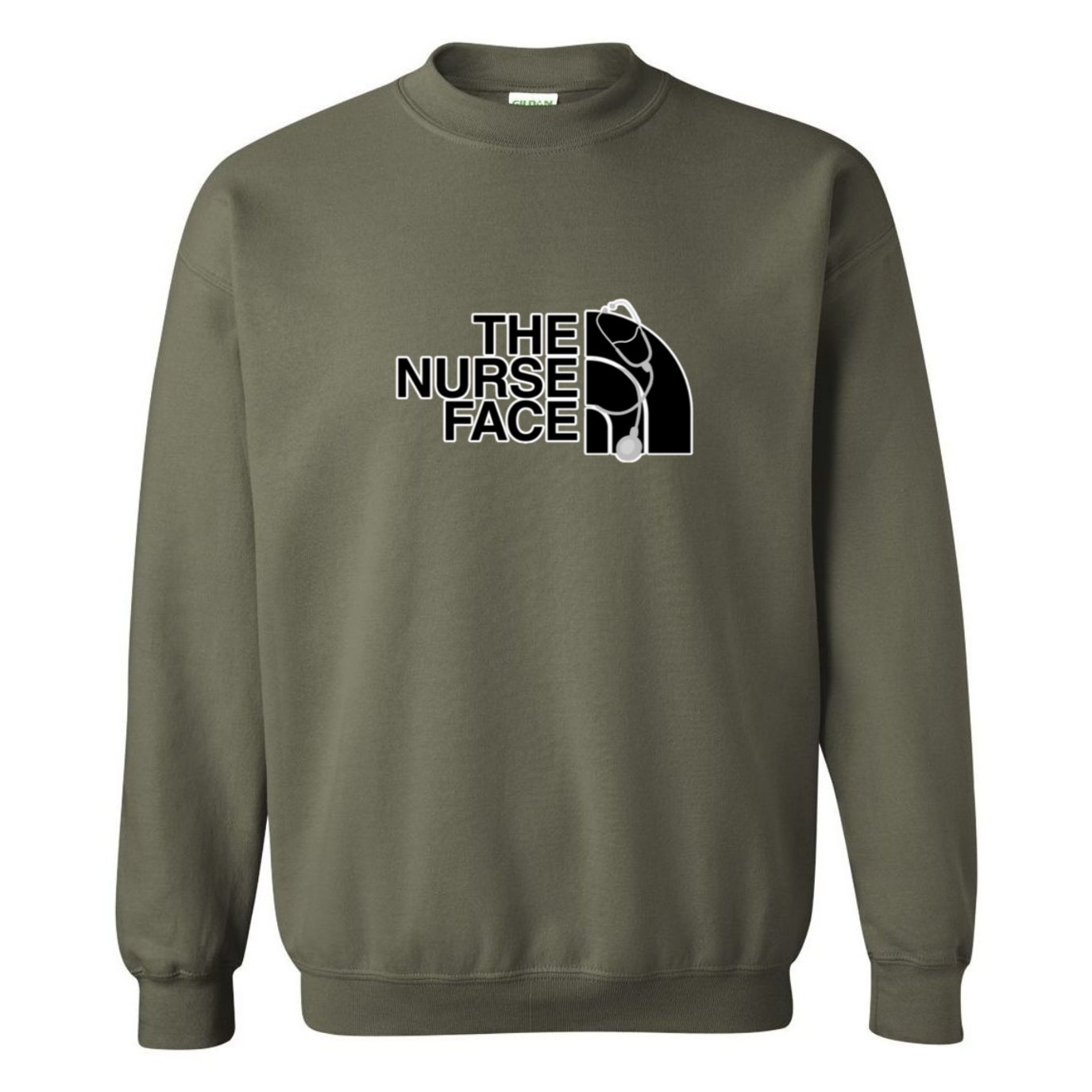 The Nurse Face Crewneck Sweatshirt