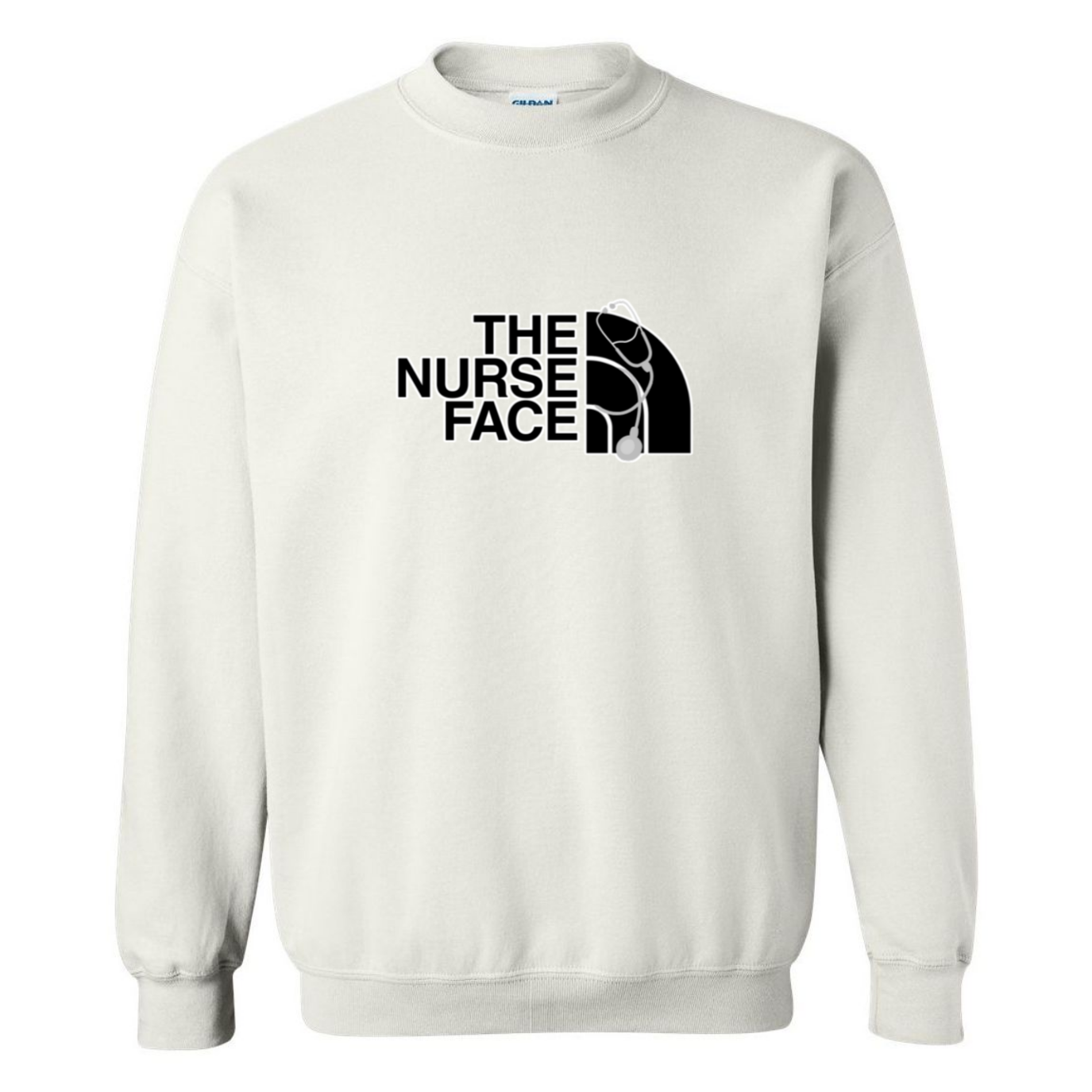 The Nurse Face Crewneck Sweatshirt
