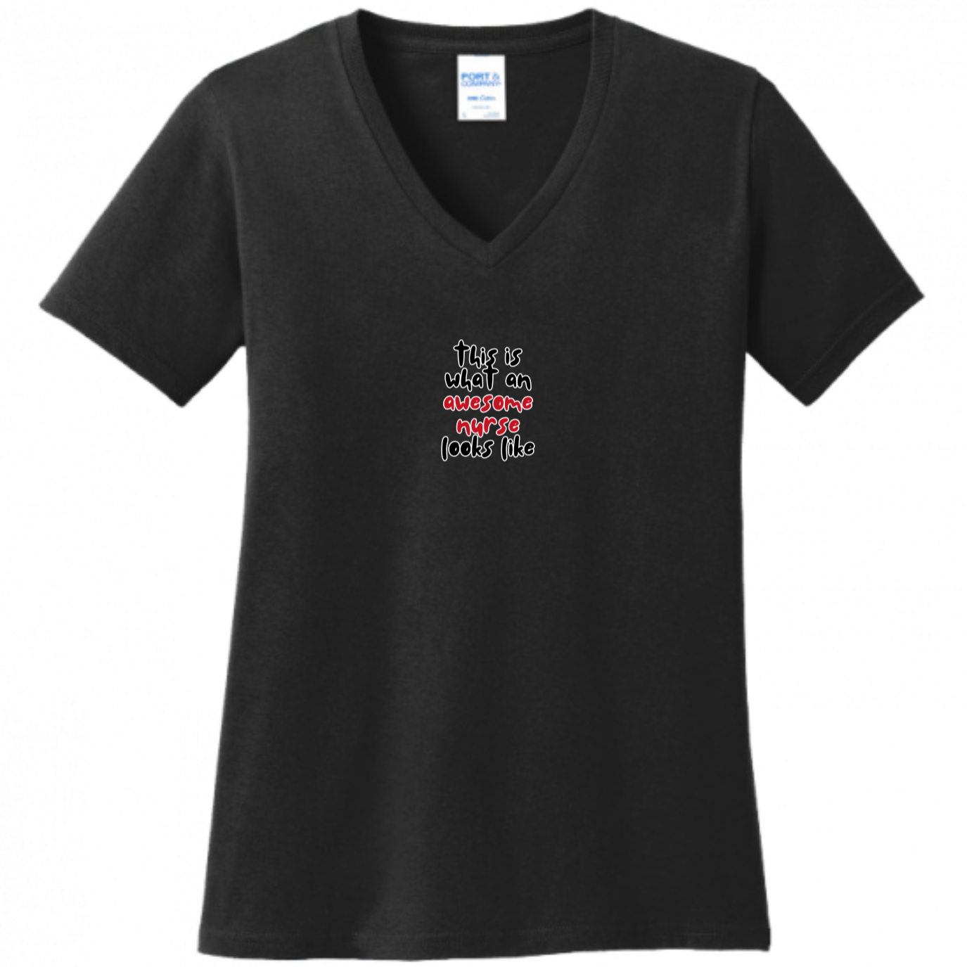 What An Awesome Nurse Looks Like Women's Shirt