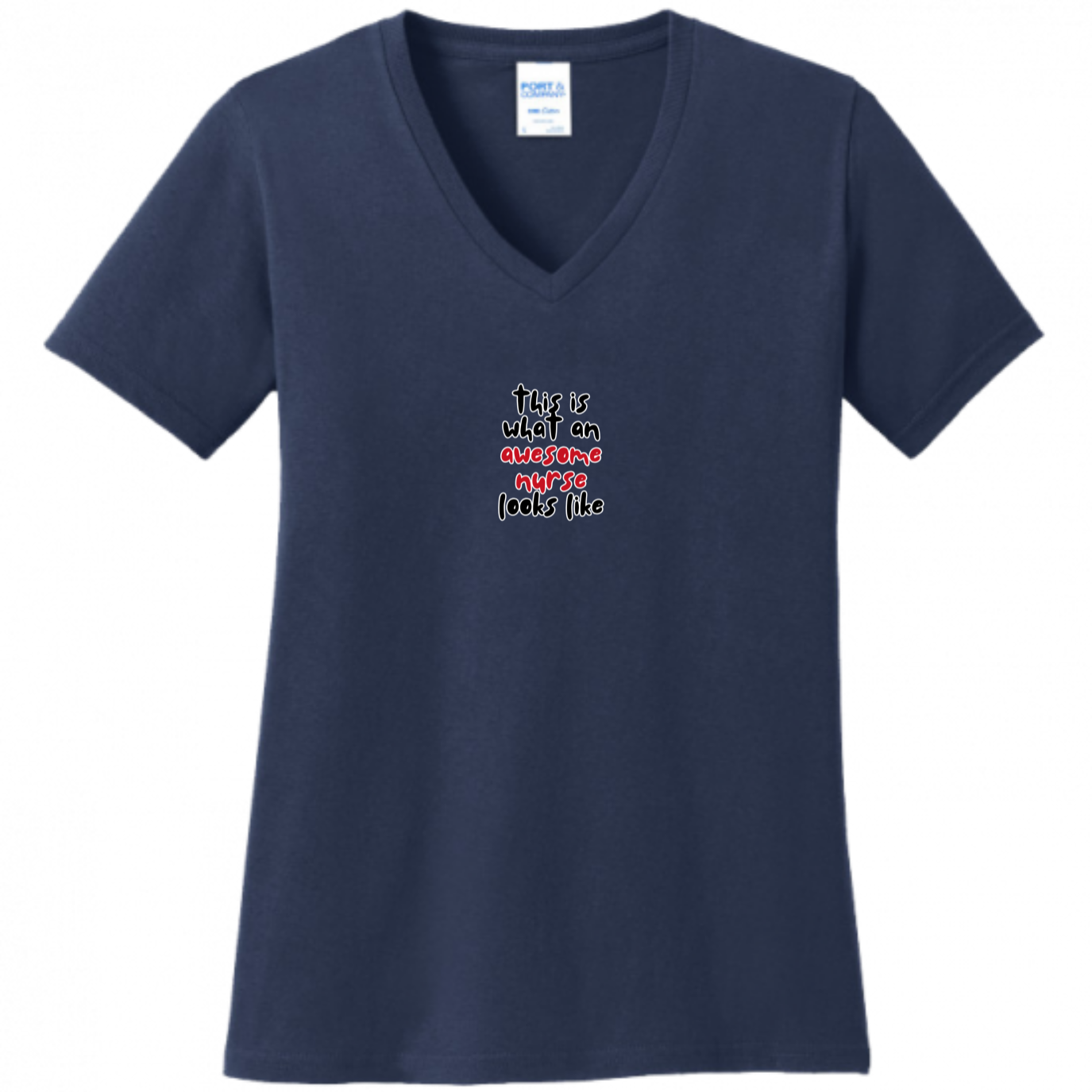 What An Awesome Nurse Looks Like Women's Shirt