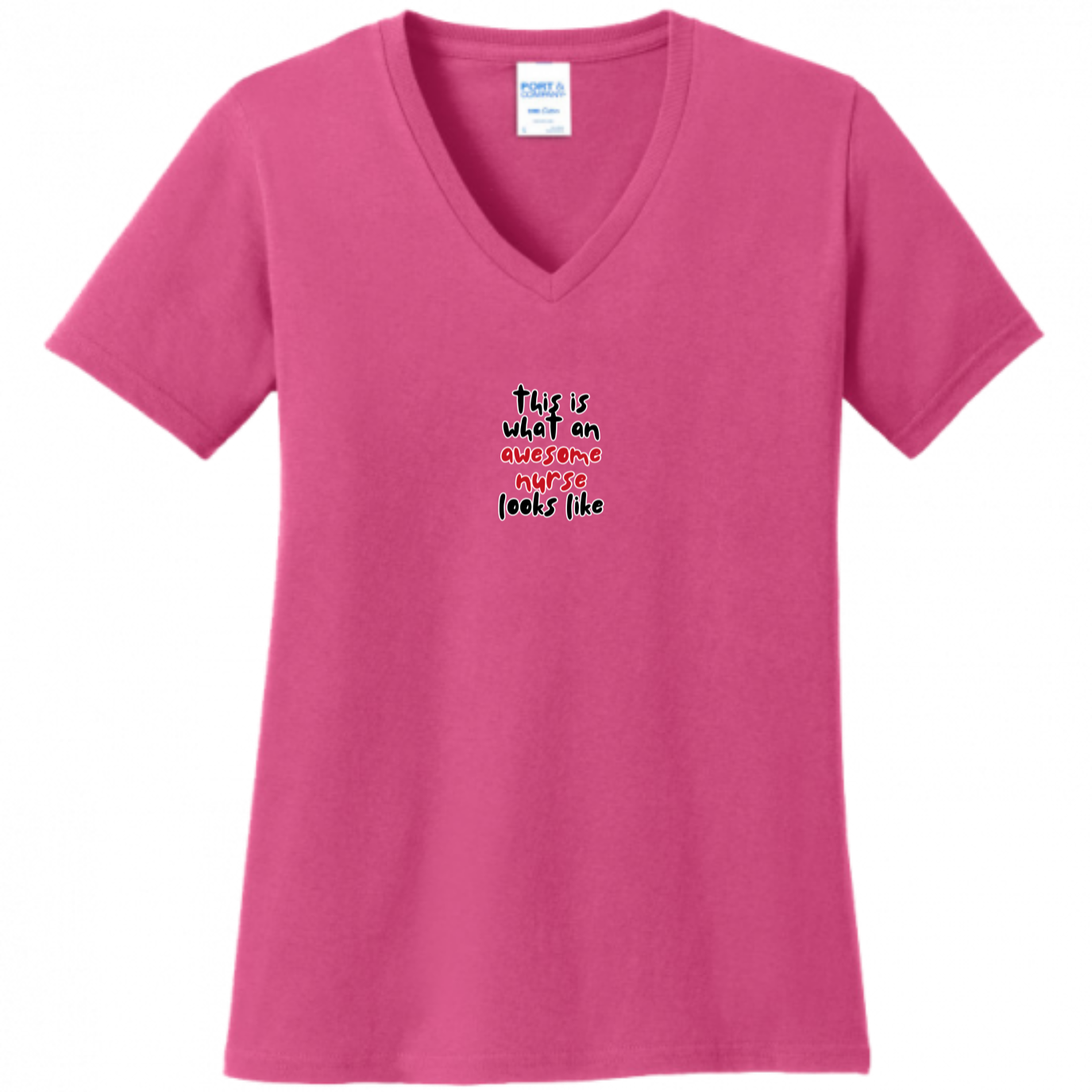 What An Awesome Nurse Looks Like Women's Shirt