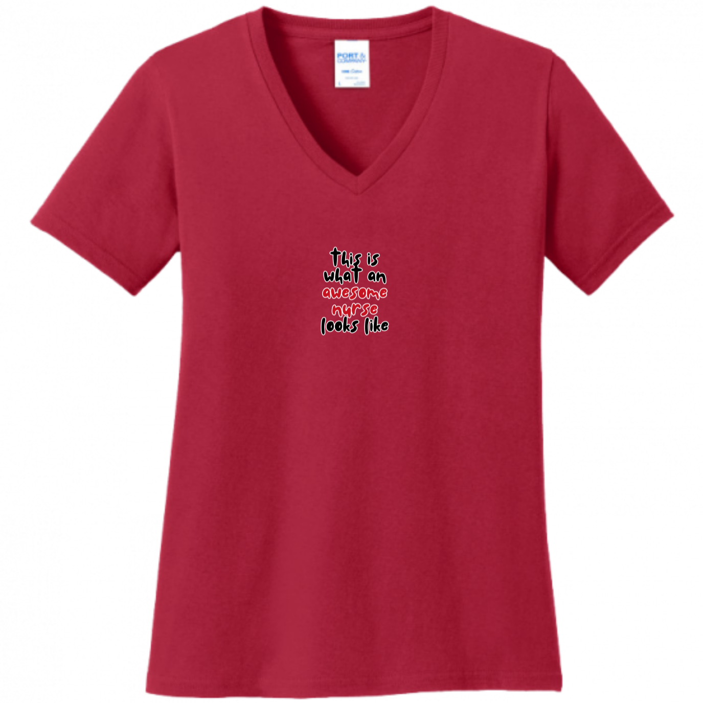 What An Awesome Nurse Looks Like Women's Shirt