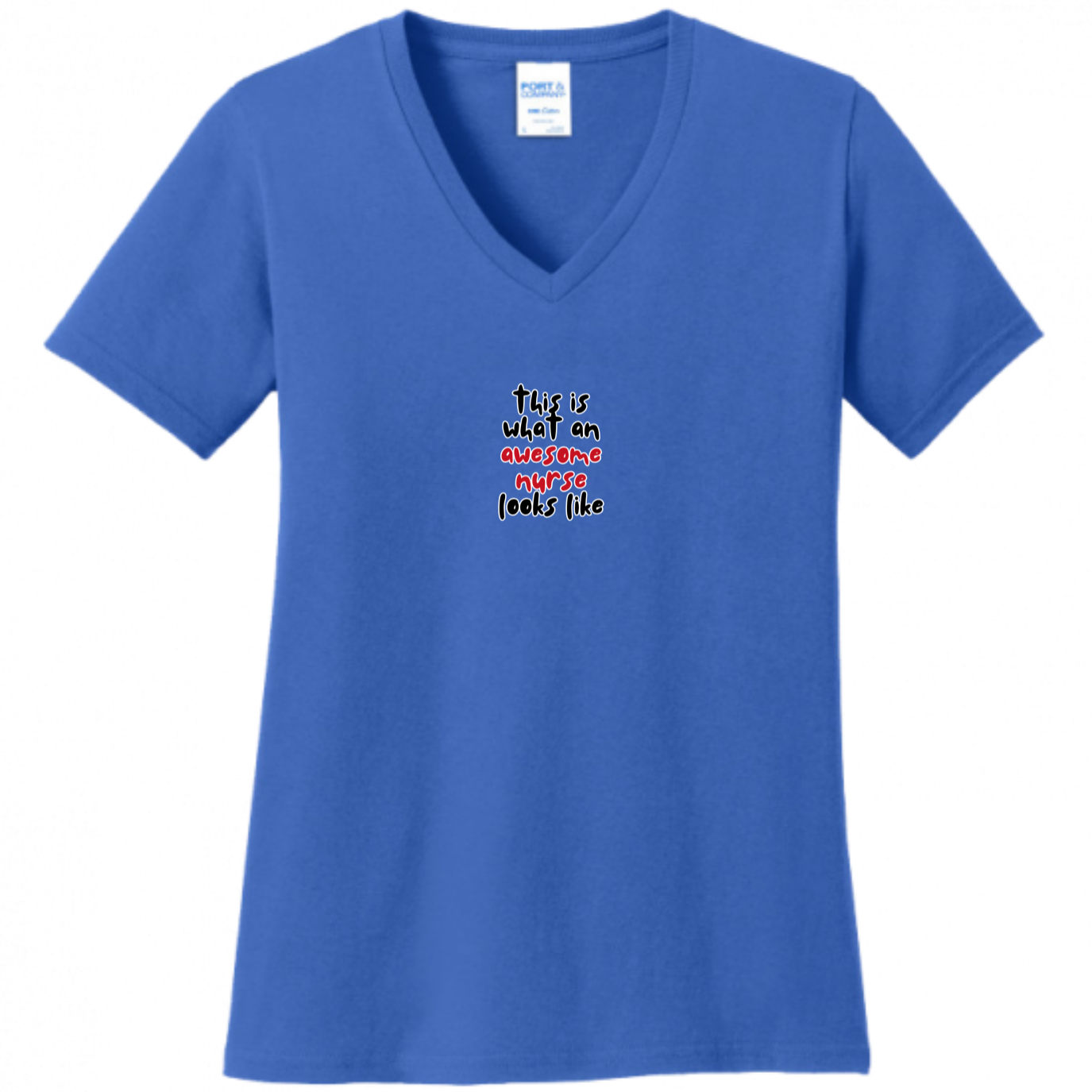 What An Awesome Nurse Looks Like Women's Shirt