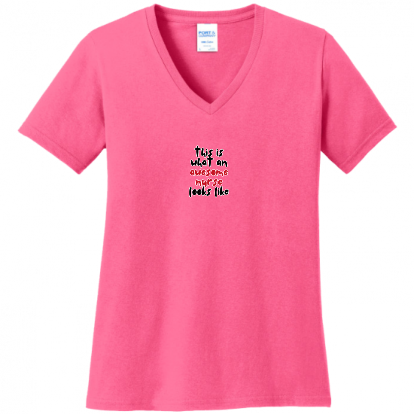 What An Awesome Nurse Looks Like Women's Shirt