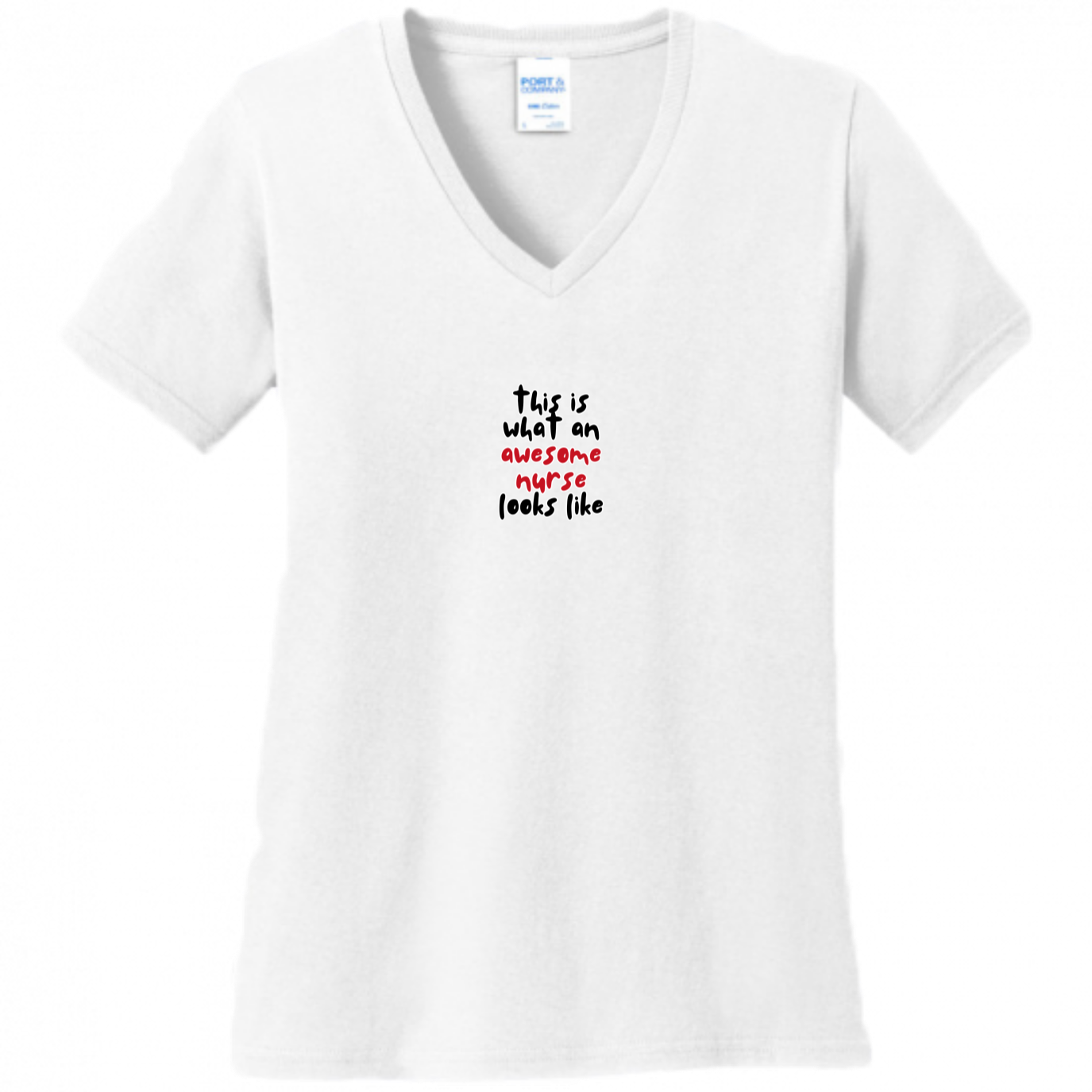 What An Awesome Nurse Looks Like Women's Shirt