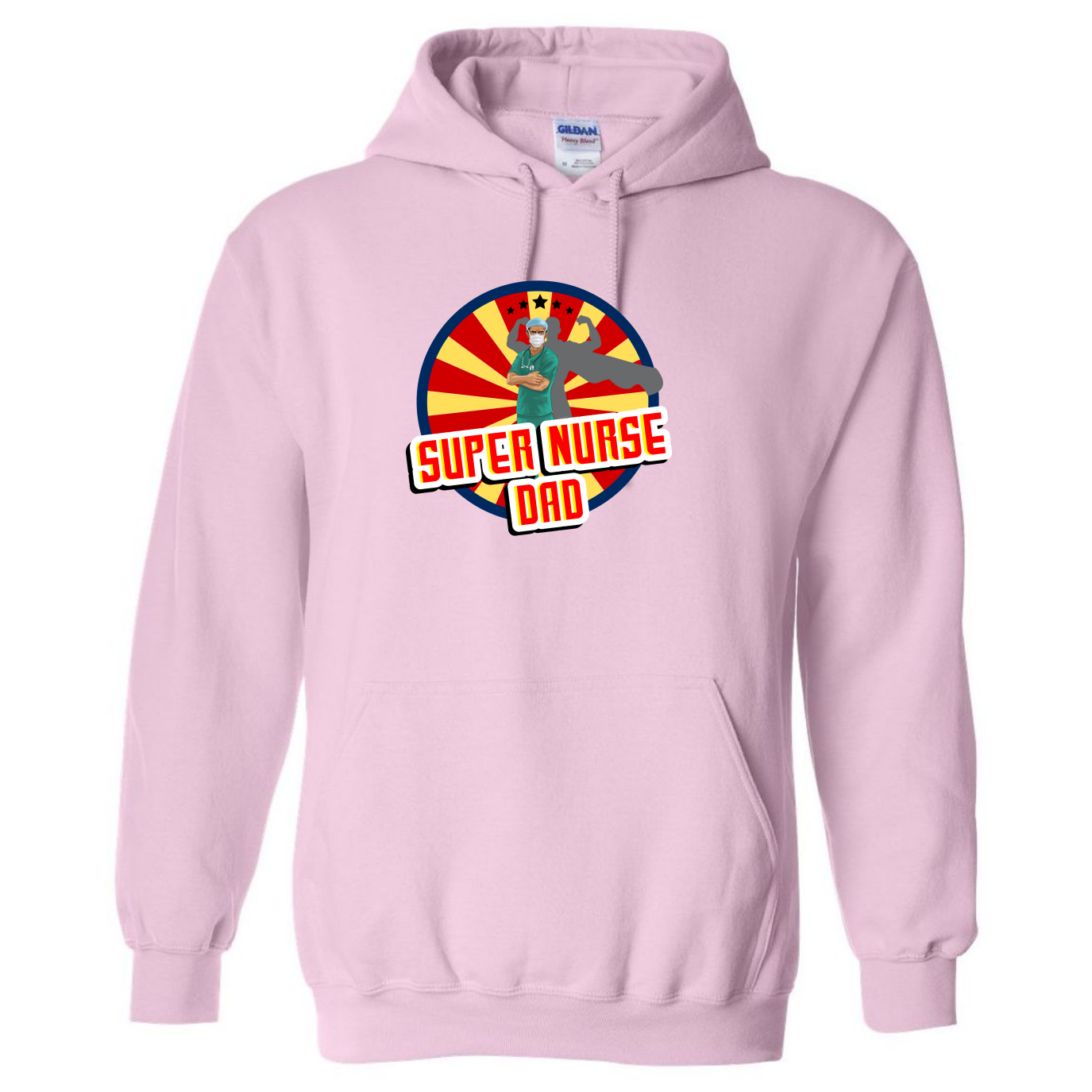Super Nurse Dad Hooded Sweatshirt