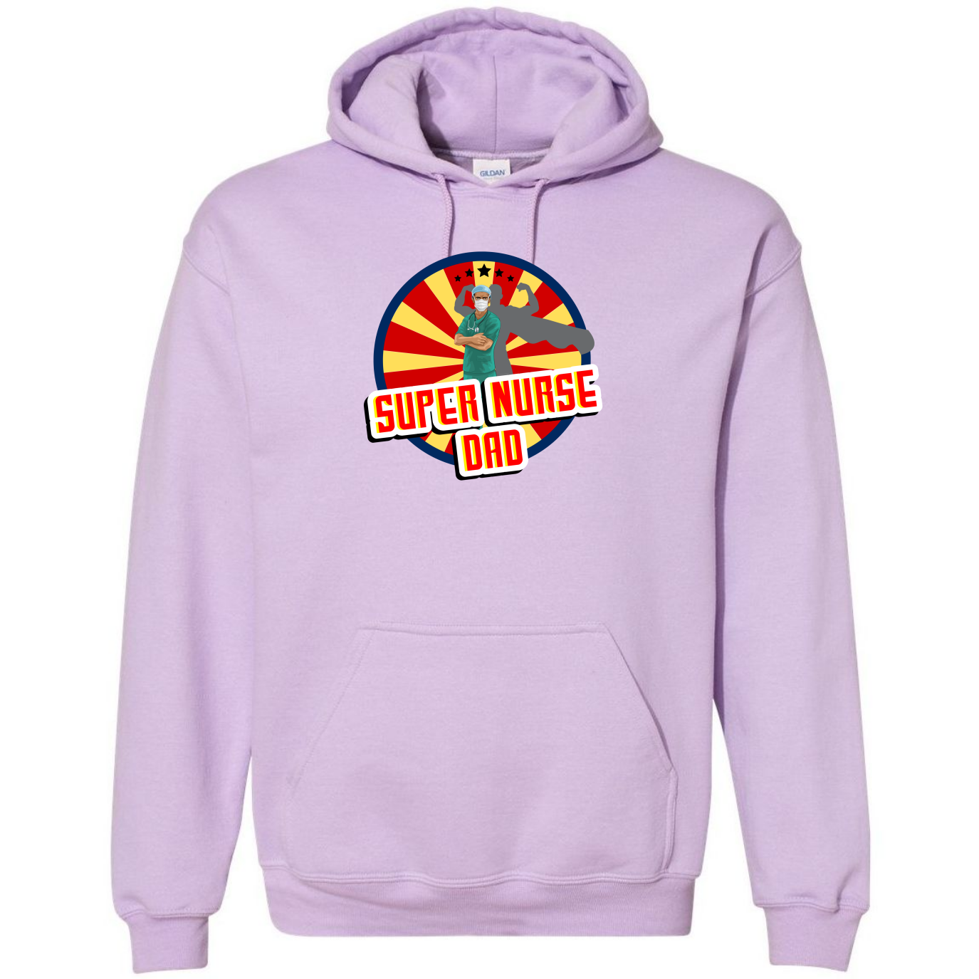 Super Nurse Dad Hooded Sweatshirt