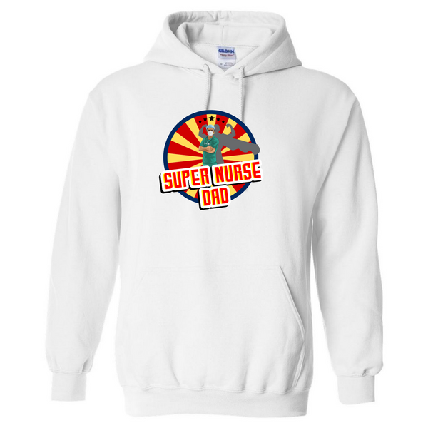 Super Nurse Dad Hooded Sweatshirt