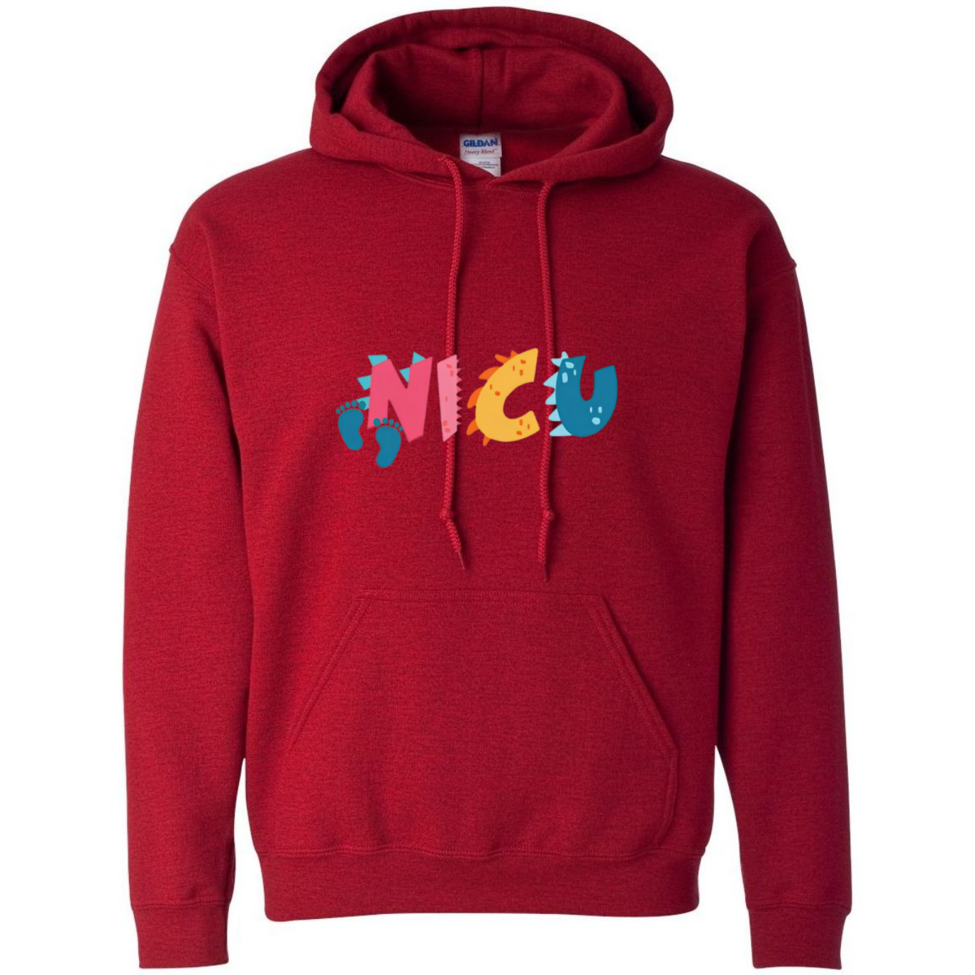 NICU Colorful Hooded Sweatshirt