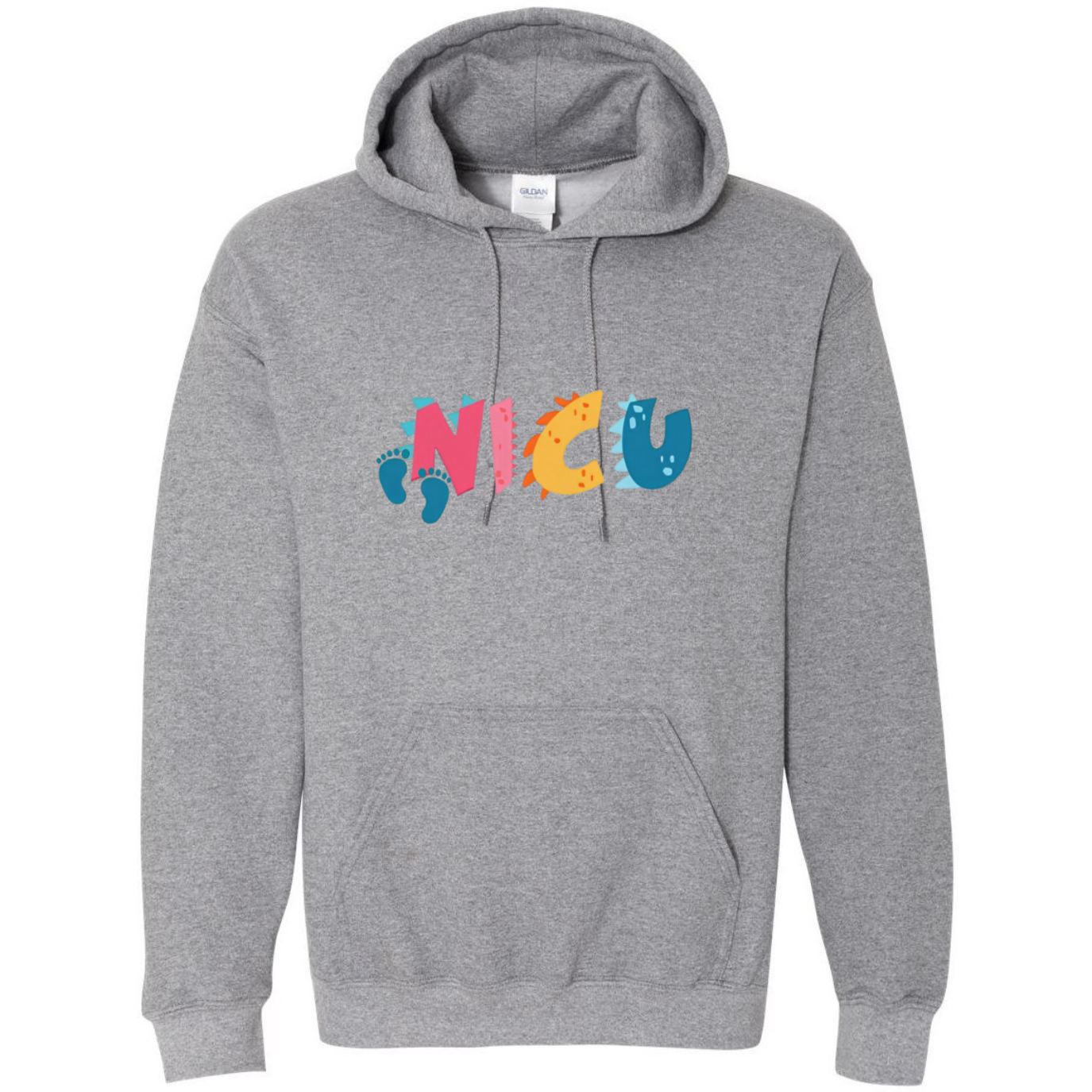 NICU Colorful Hooded Sweatshirt
