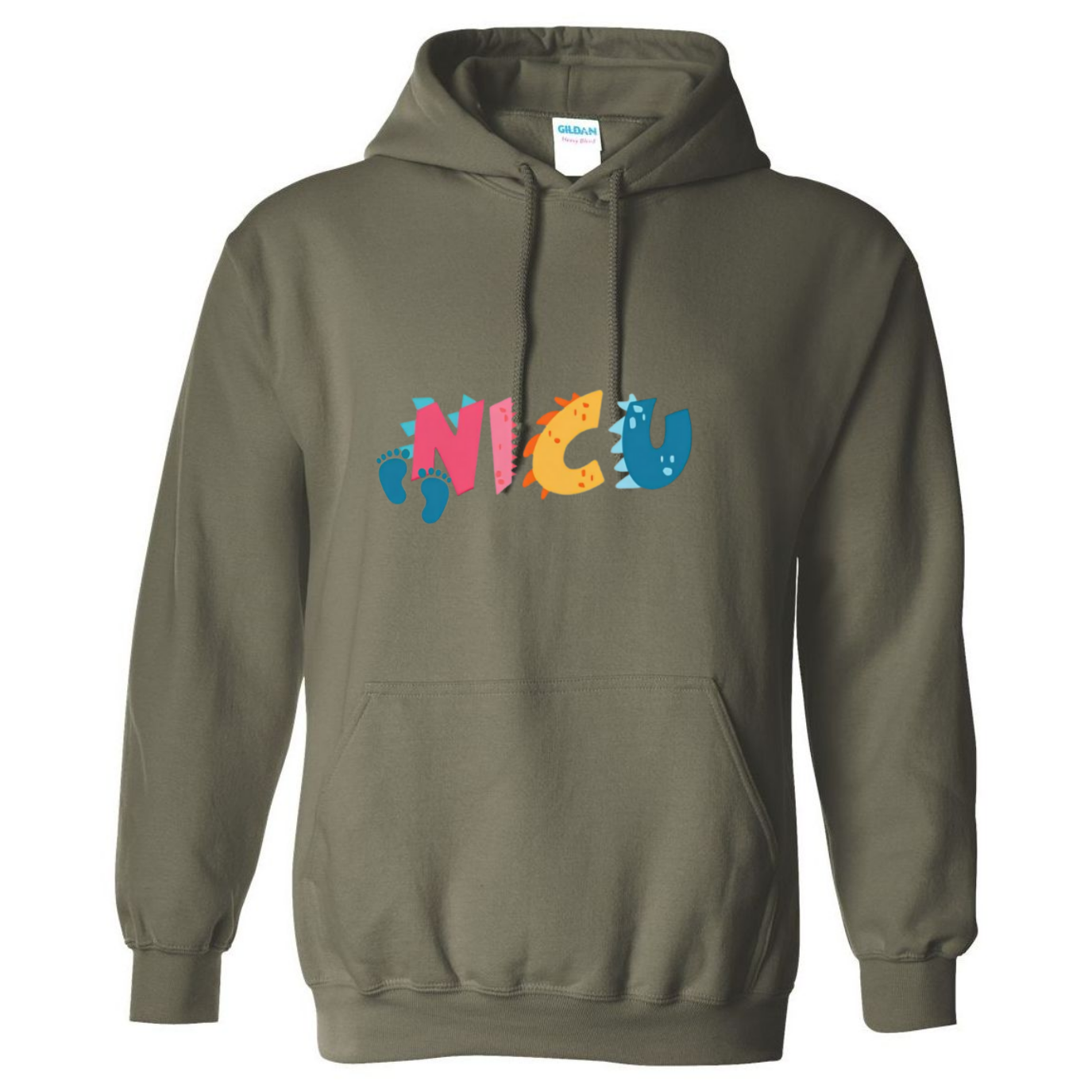 NICU Colorful Hooded Sweatshirt