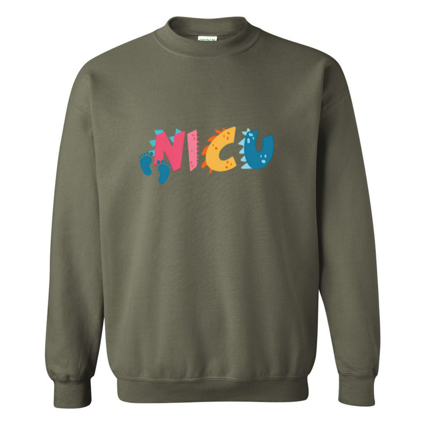 NICU Colorful Crewneck Sweatshirt
