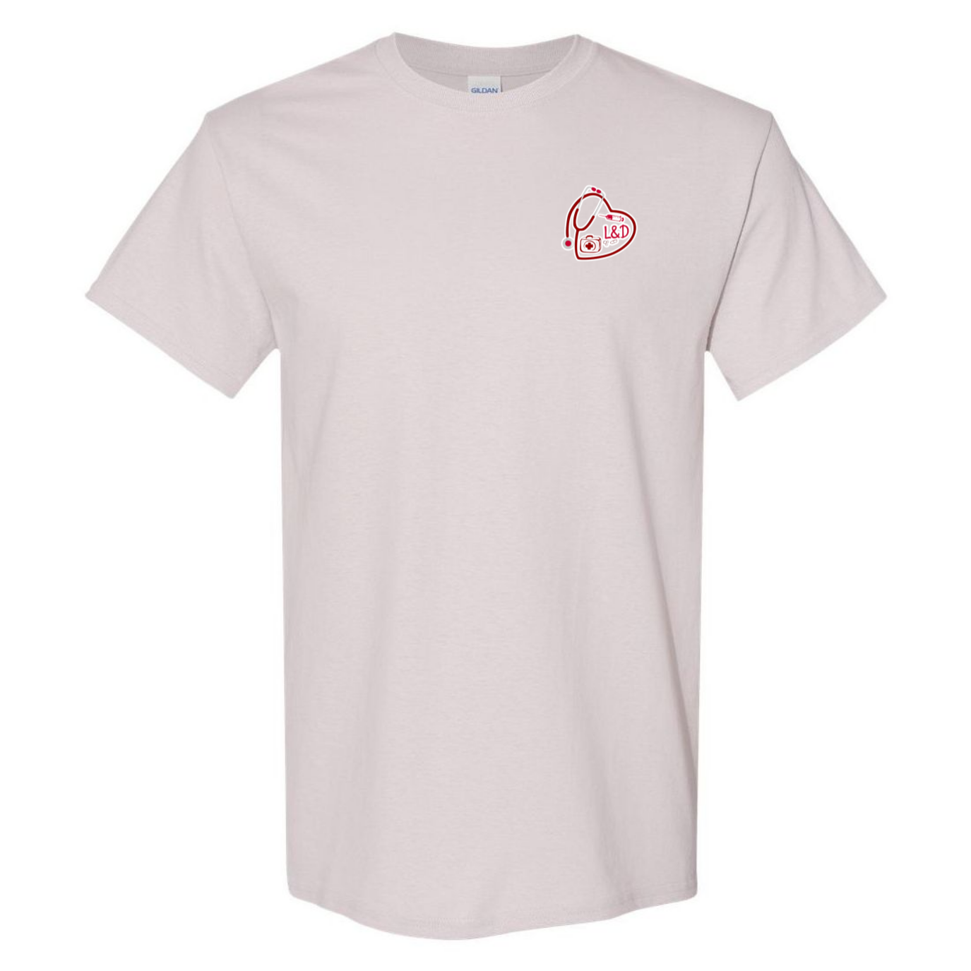 L&D Heart Design T-Shirt