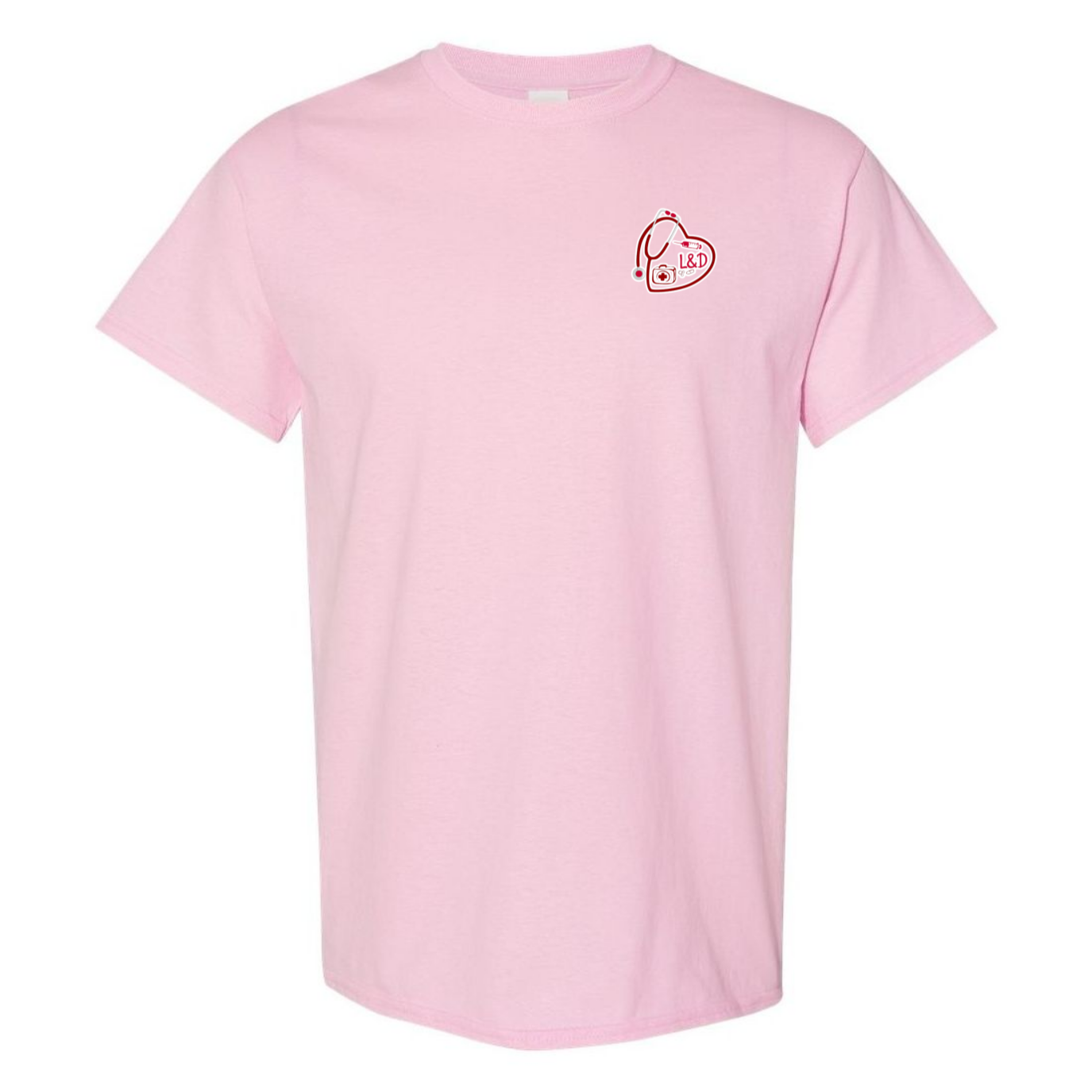 L&D Heart Design T-Shirt