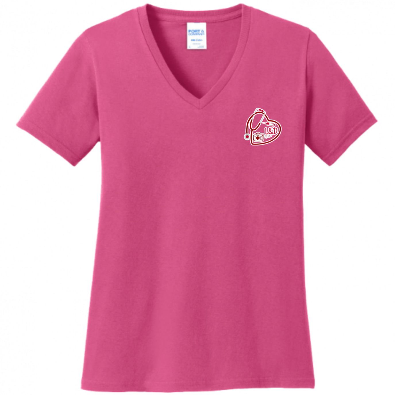 L&D Heart Design Women's Shirt
