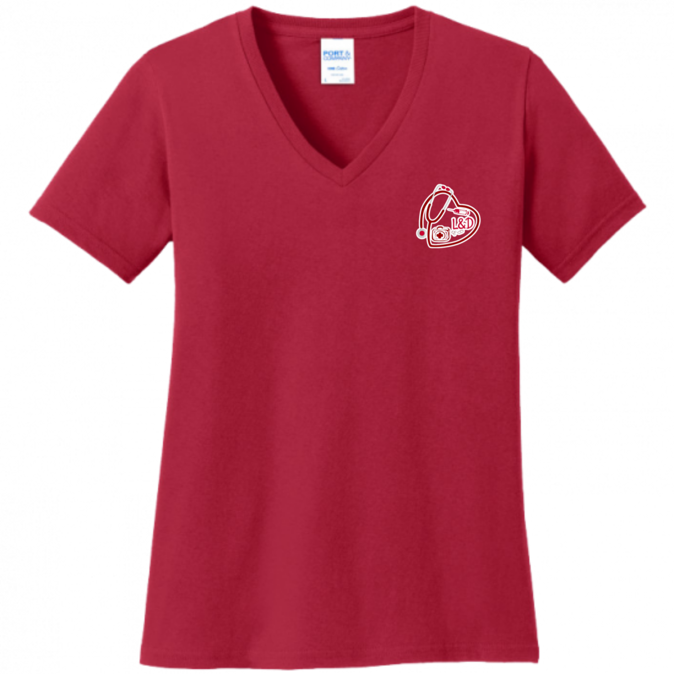 L&D Heart Design Women's Shirt
