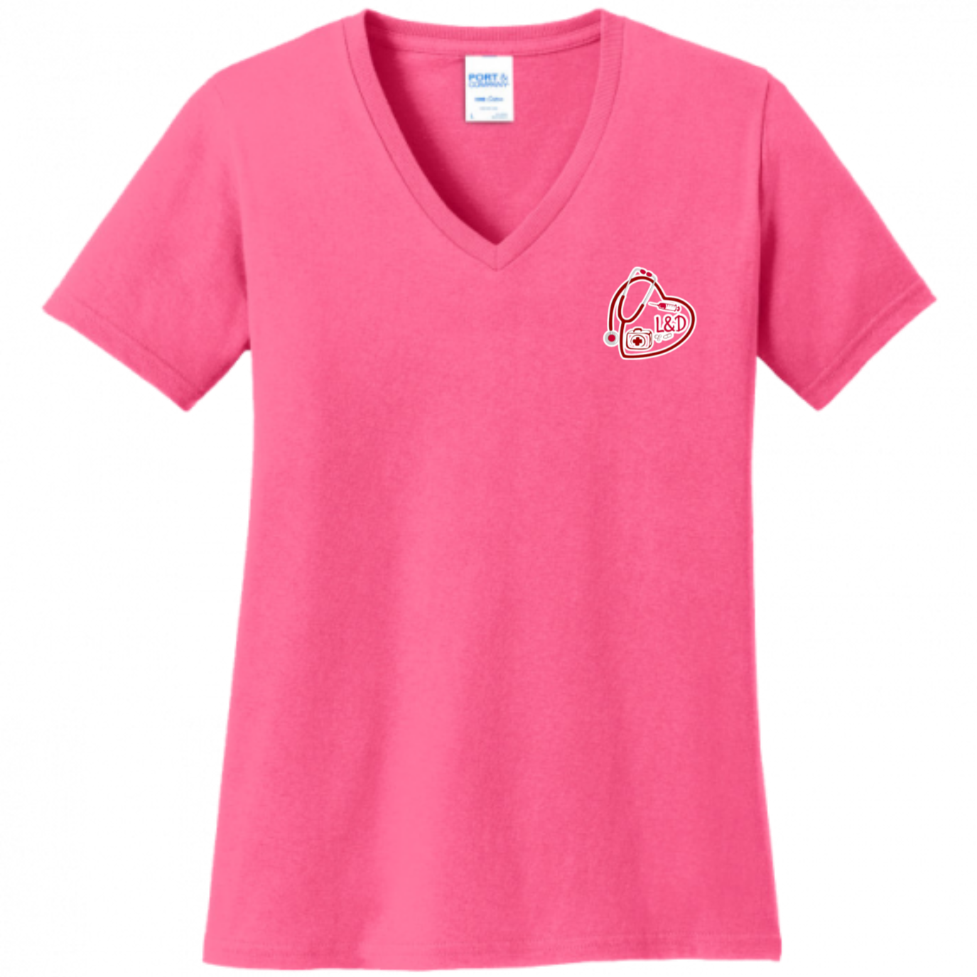 L&D Heart Design Women's Shirt
