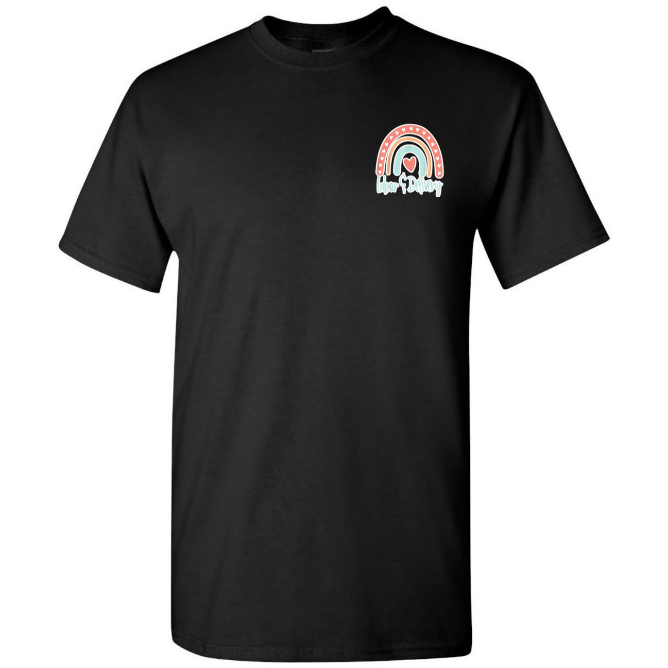 Labor & Delivery Rainbow Design T-Shirt
