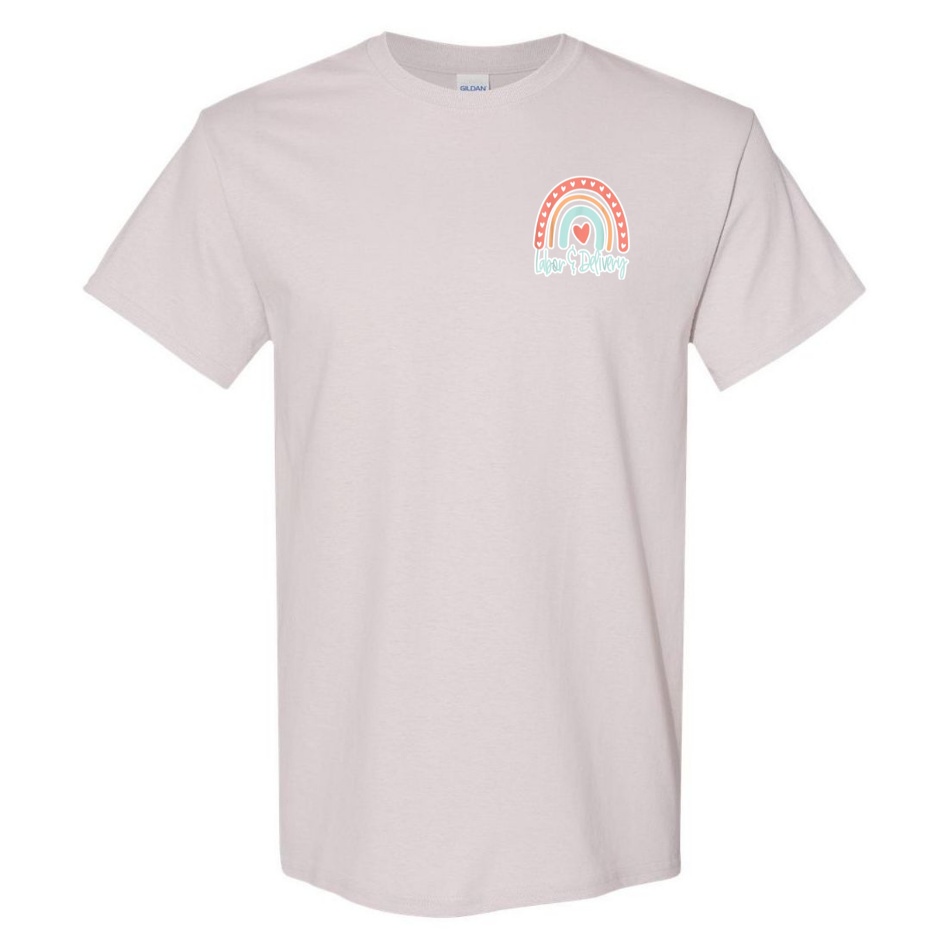 Labor & Delivery Rainbow Design T-Shirt