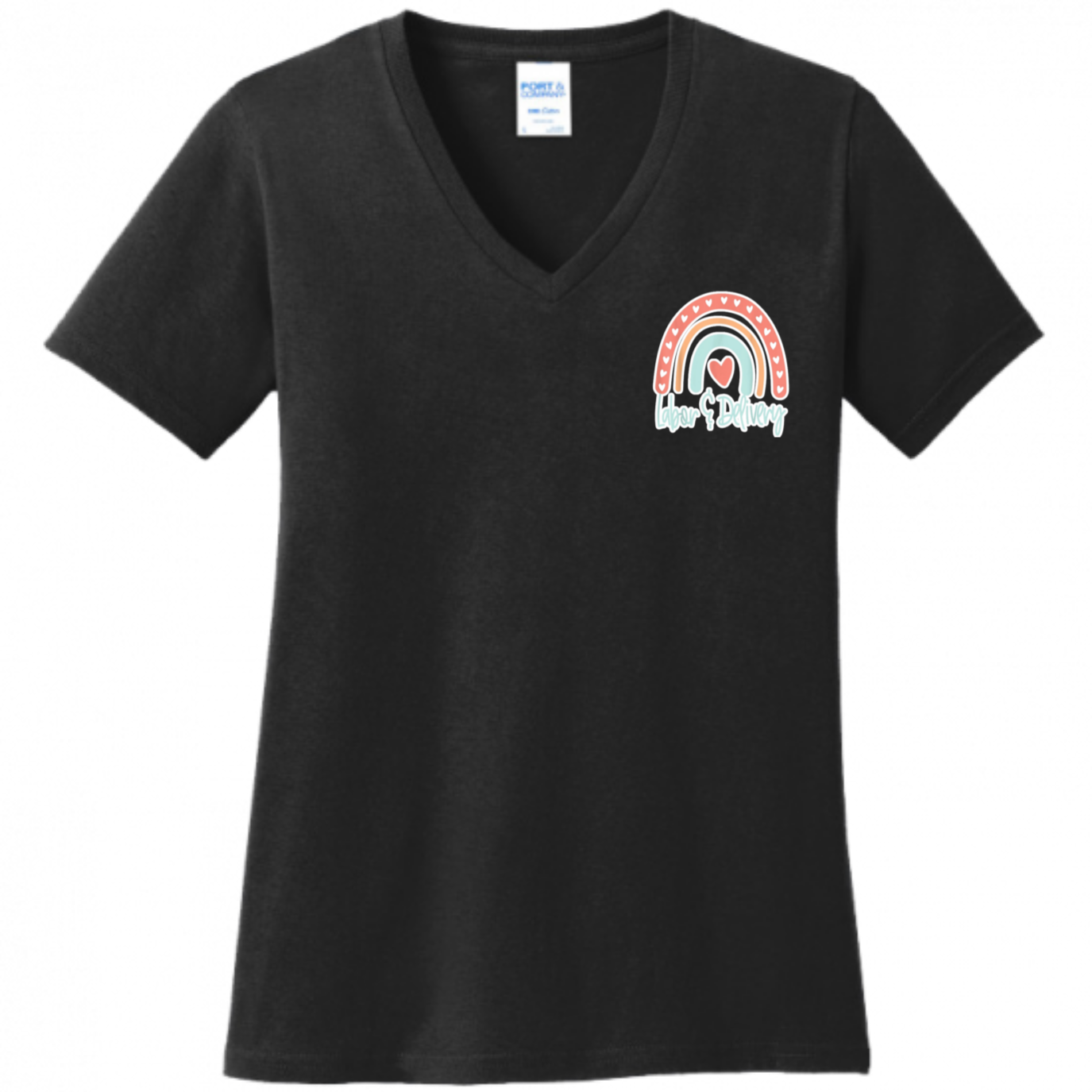 Labor & Delivery Rainbow Design Women's Shirt