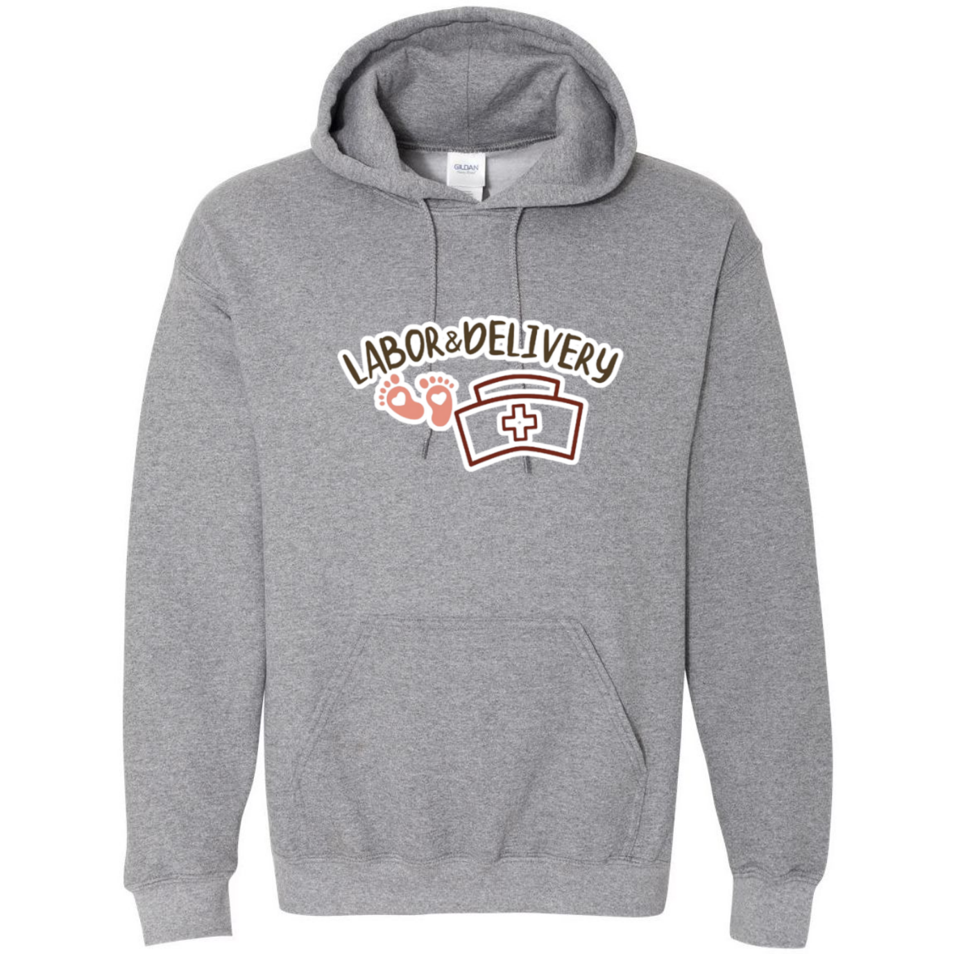 Labor/Delivery Hooded Sweatshirt