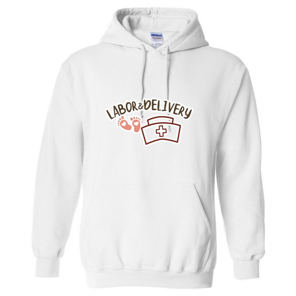 Labor/Delivery Hooded Sweatshirt