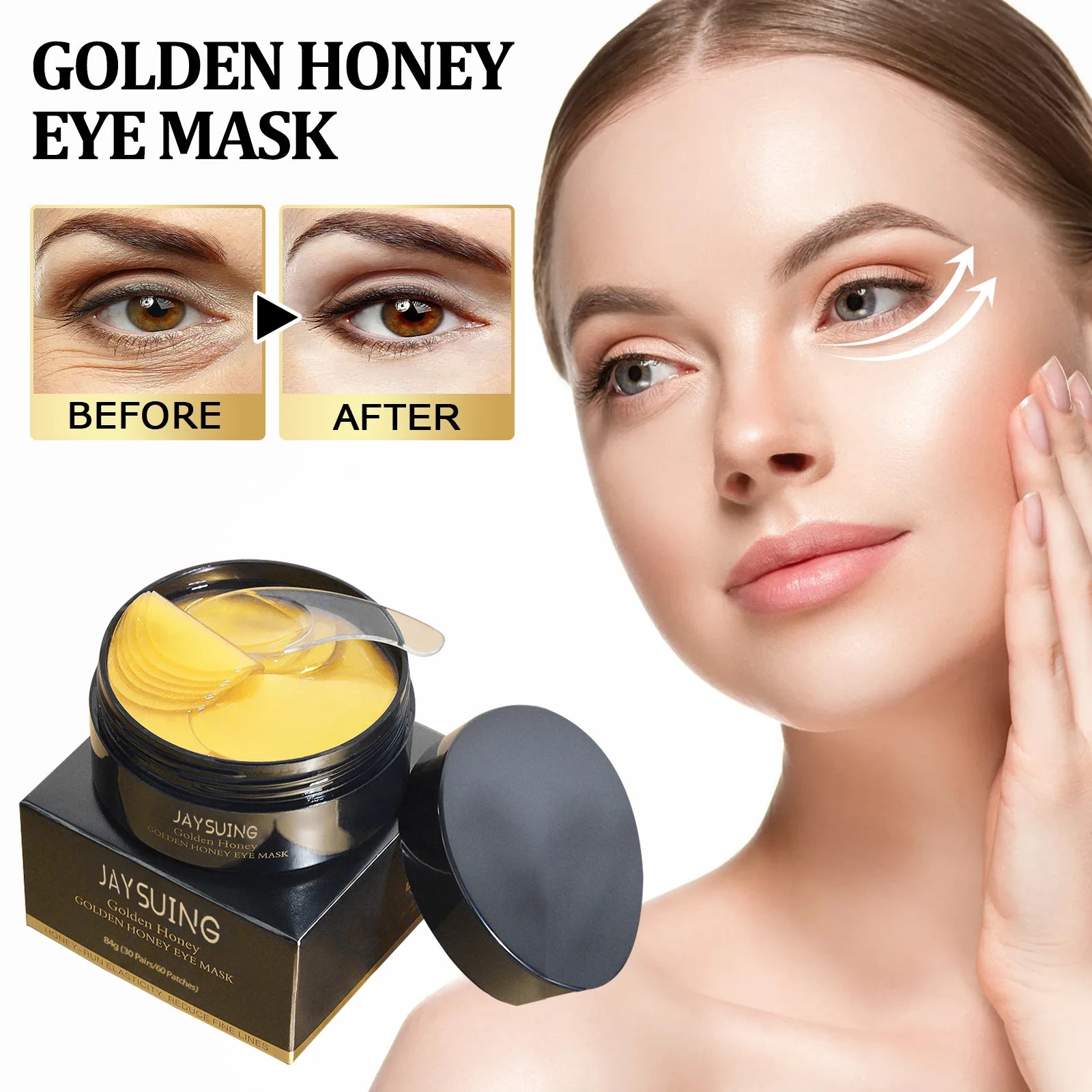Golden Honey Eye Mask