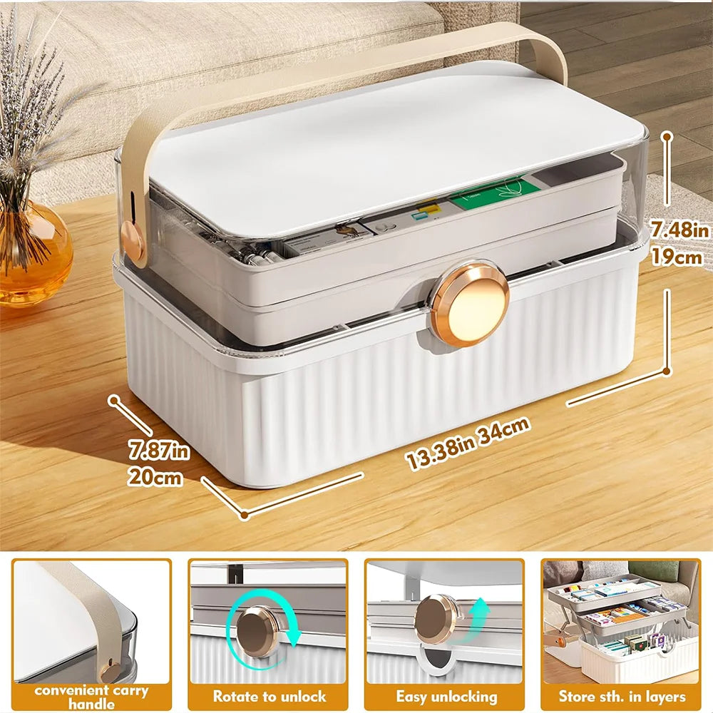 1. Medicine Box Storage Box